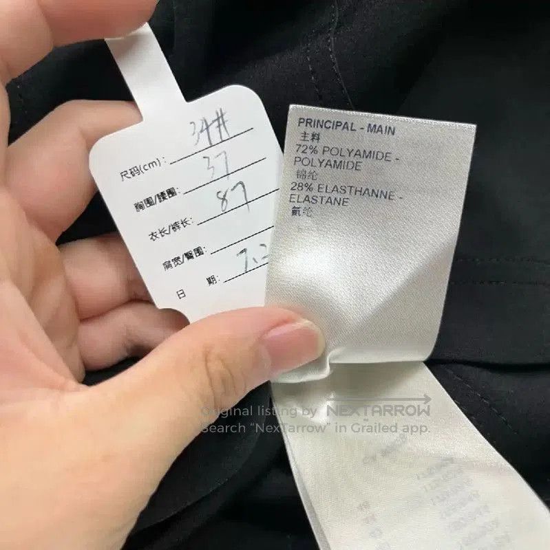 Louis Vuitton Louis Vuitton Black Nylon Mini Dress . Size XS / US 0-2 / IT 36-38 - 4 Thumbnail