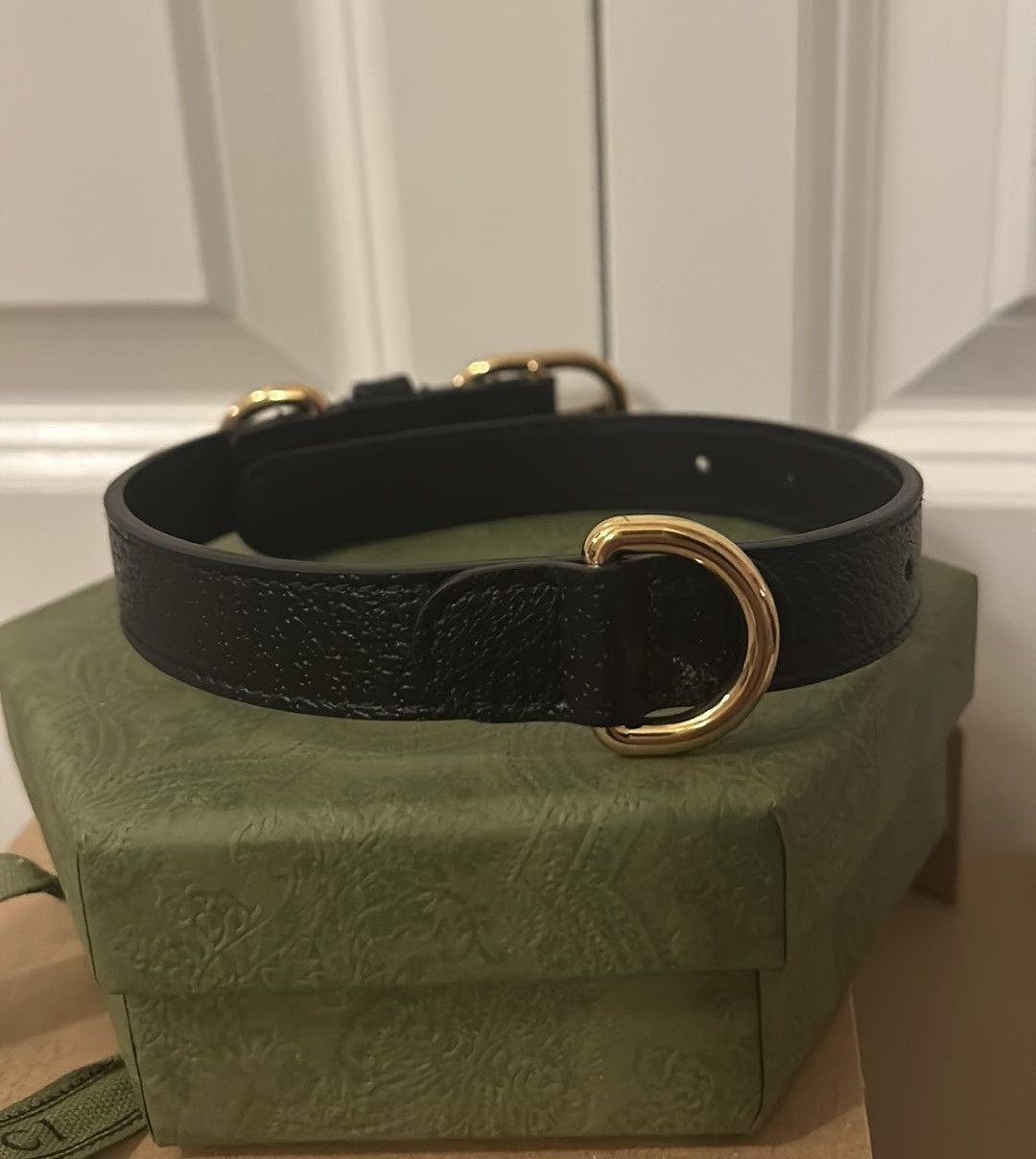 Gucci Gucci Pet Leather Collar size S Size ONE SIZE - 1 Thumbnail