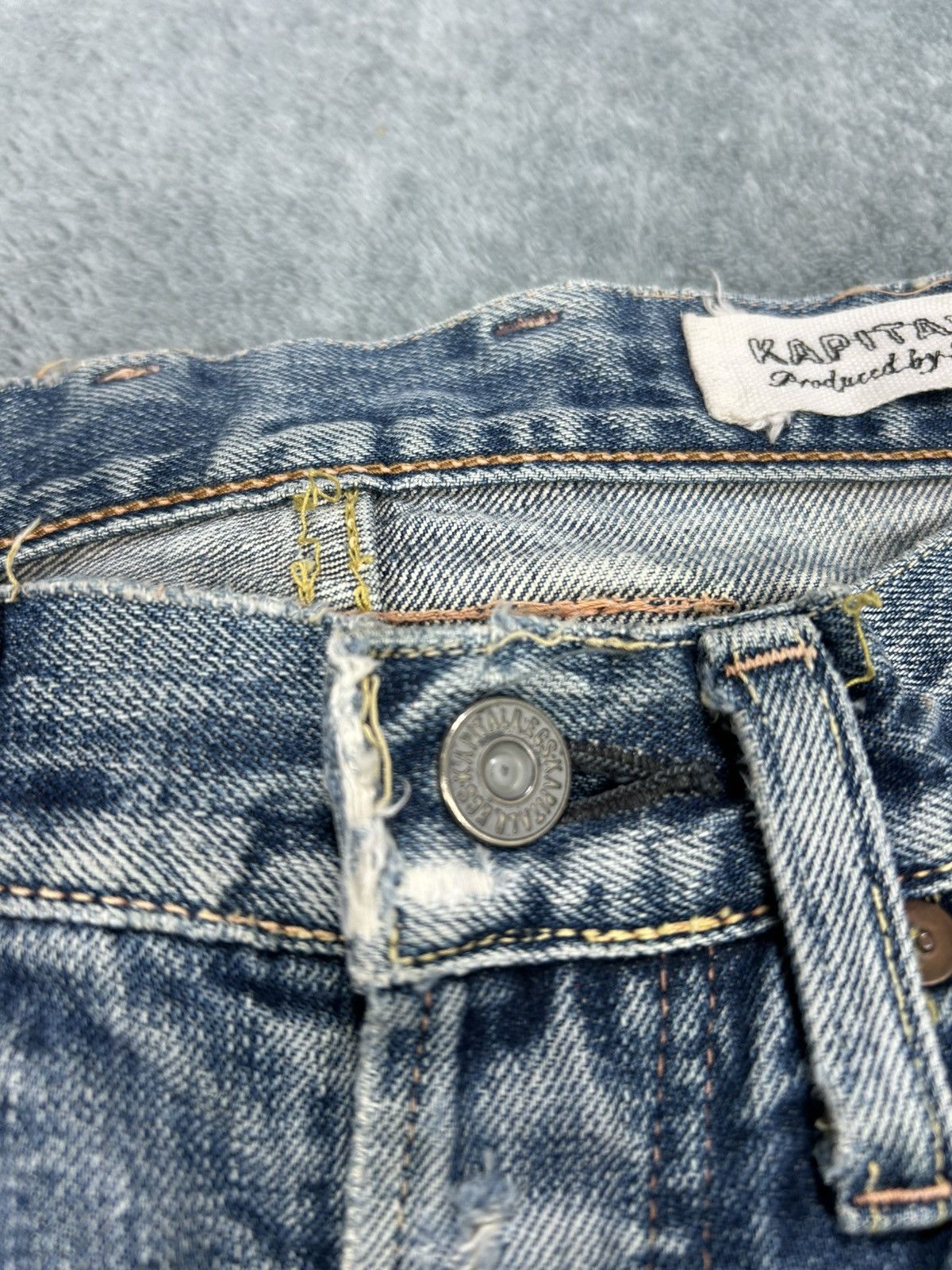 Kapital Kapital Boro Distressed Patchwork Denim Jeans Size US 30 / EU 46 - 10 Thumbnail