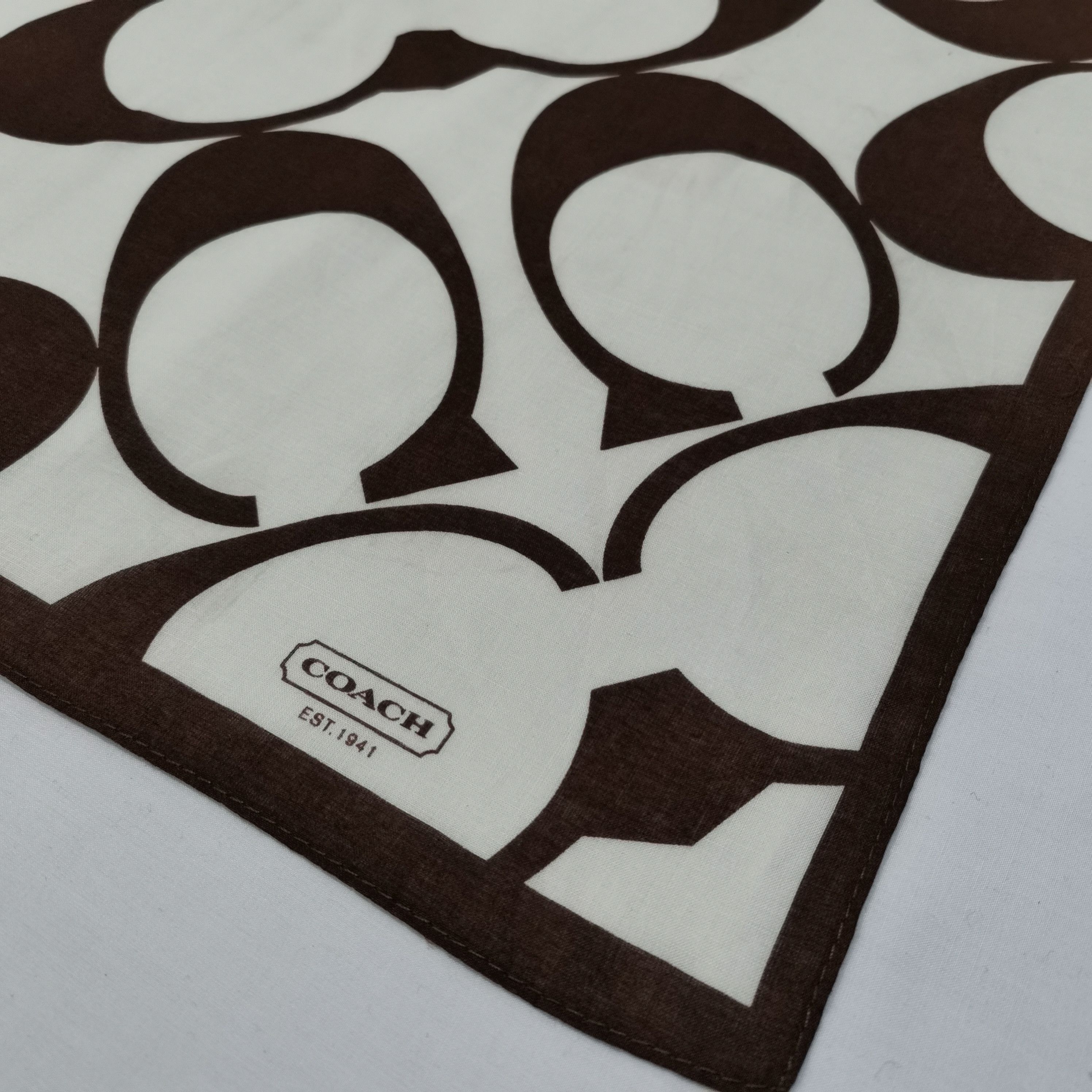 Coach COACH HANDKERCHIEF/ BANDANA/ SCARF Size ONE SIZE - 4 Thumbnail