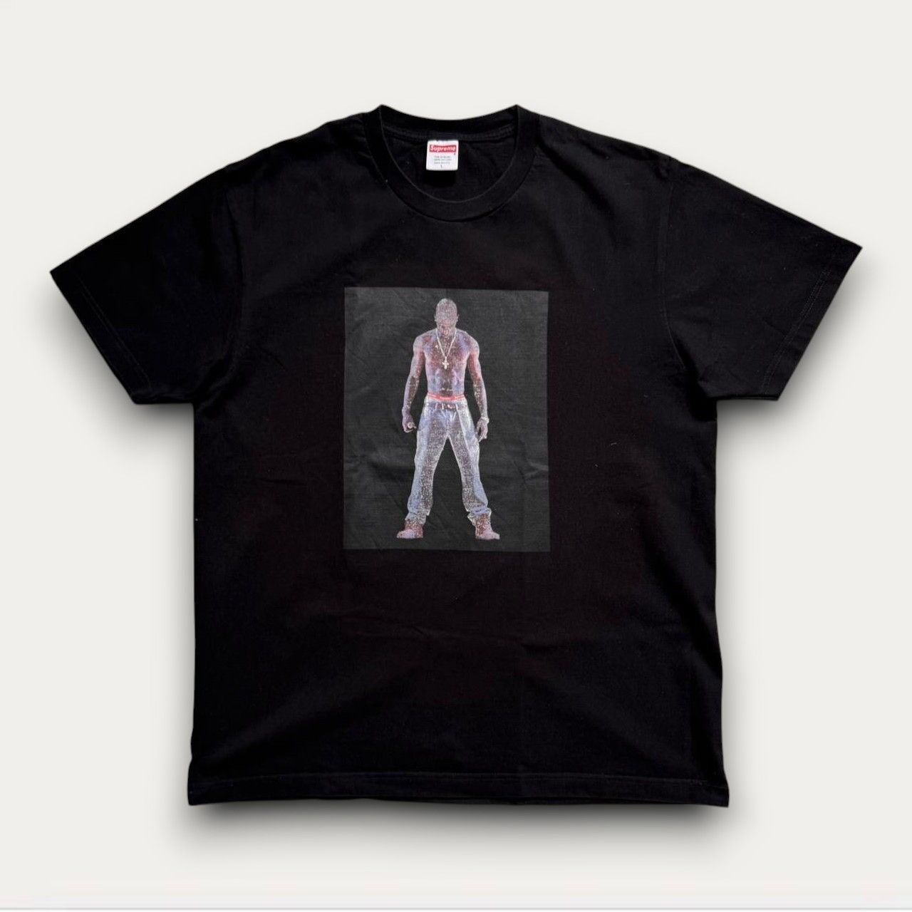 Supreme Supreme SS20 Tupac Hologram Black Tee Size US L / EU 52-54 / 3 - 1 Thumbnail
