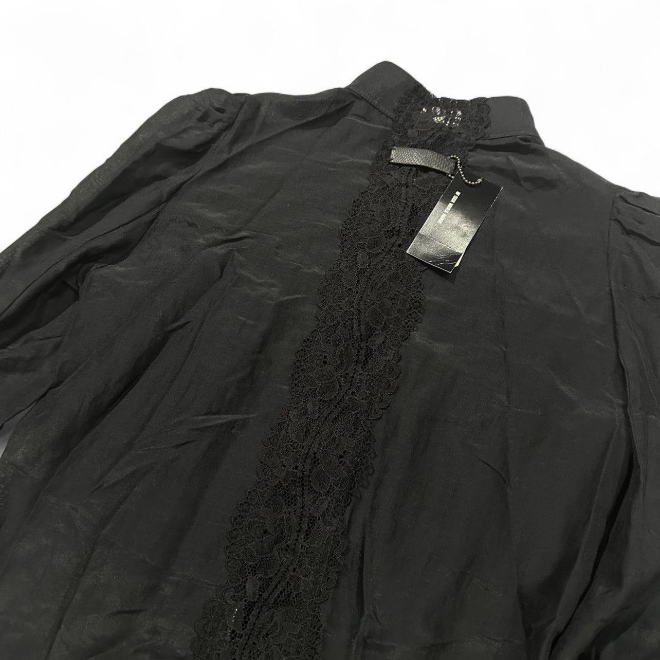 If Six Was Nine If Six Was Nine Black Lace Panel Shirt Size US S / EU 44-46 / 1 - 4 Thumbnail