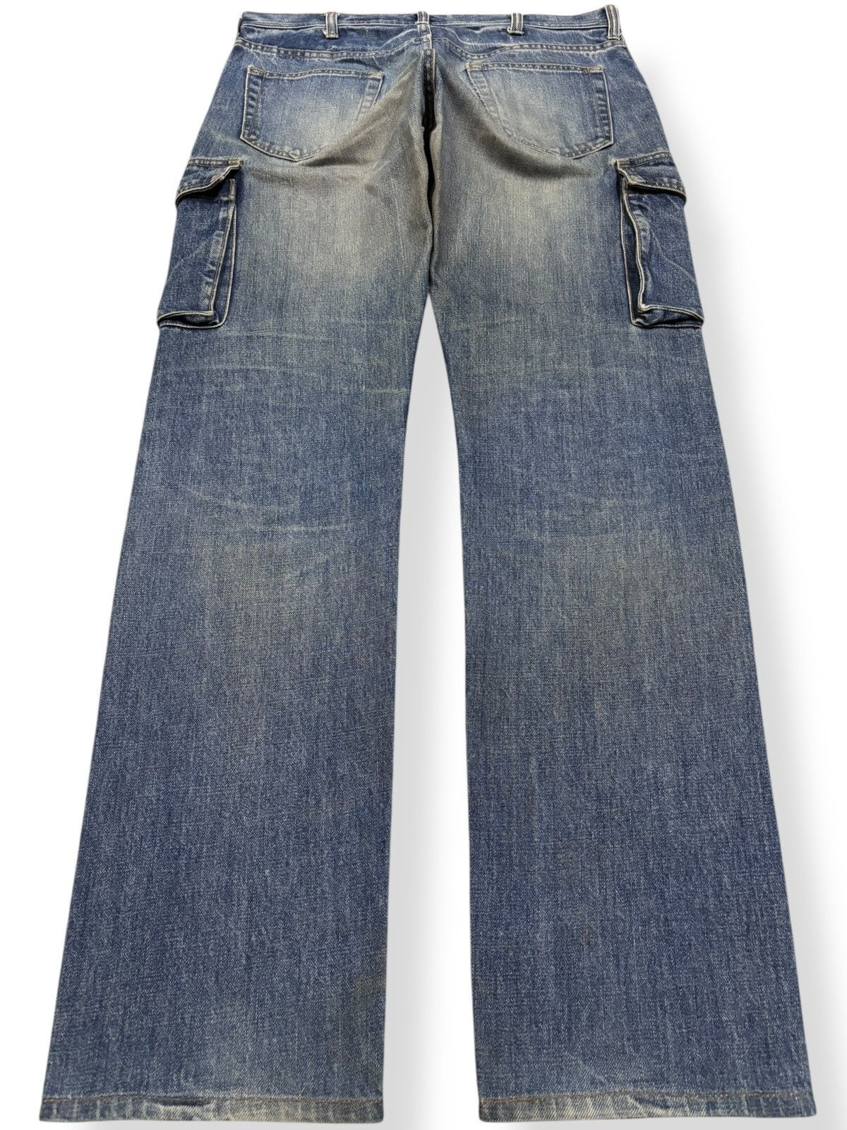 Spellbound Vintage Japanese Brand Spellbound Mud Wash Cargo Jeans Size US 33 - 2 Thumbnail