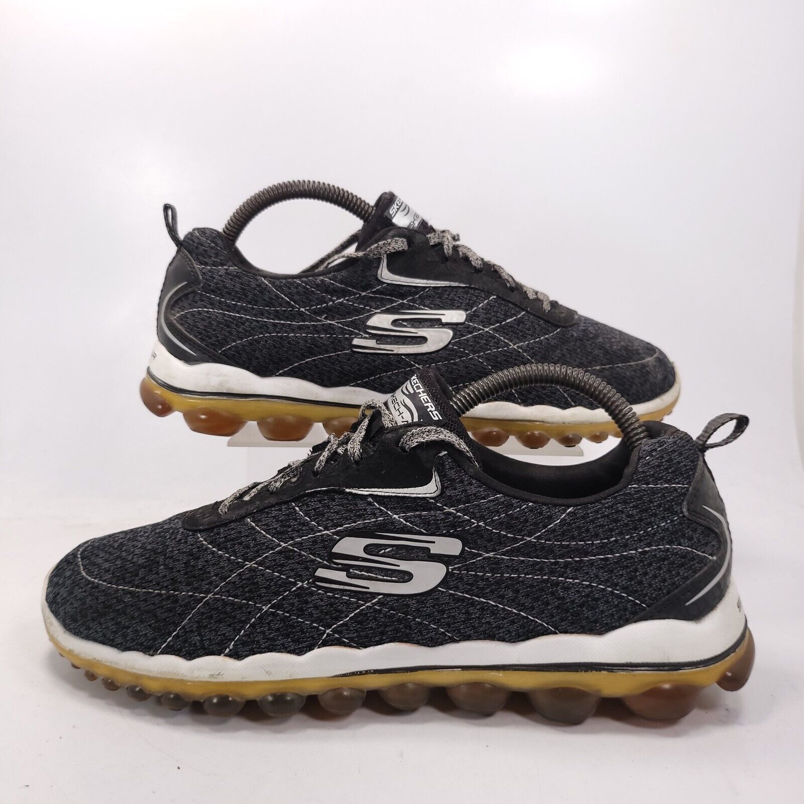 SKECHERS Skechers Skech-Air Shoe Womens Size 9 12211 Black White Size US 9 / IT 39 - 5 Thumbnail