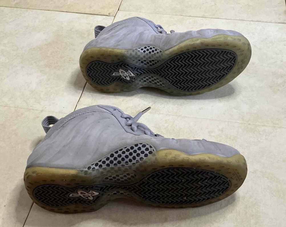 Nike Nike Air Foamposite One Premium Wolf Grey 2015 Size US 9.5 / EU 42-43 - 6 Thumbnail