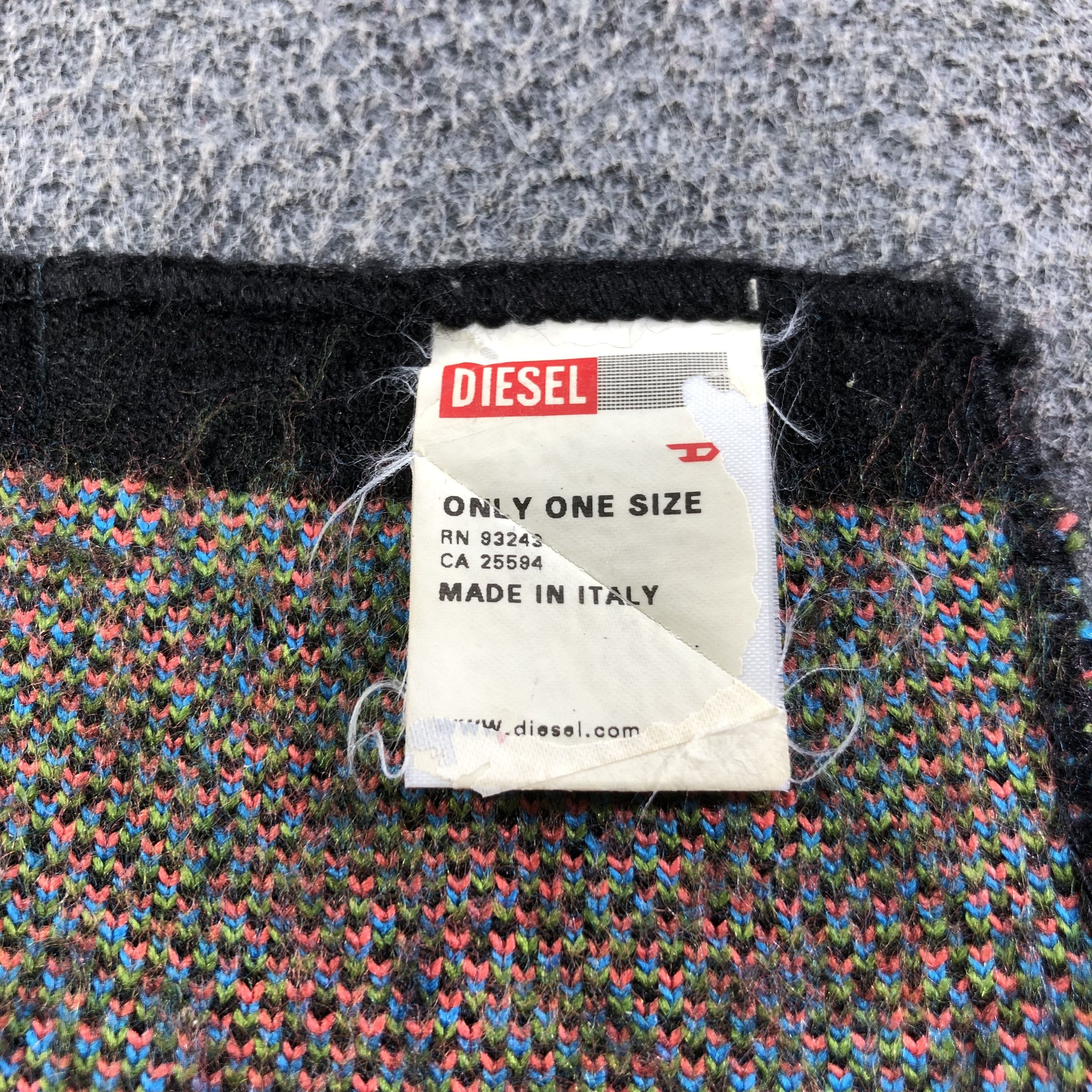 Diesel Diesel Adam Floral Scarf Muffler V1746 Size ONE SIZE - 4 Thumbnail