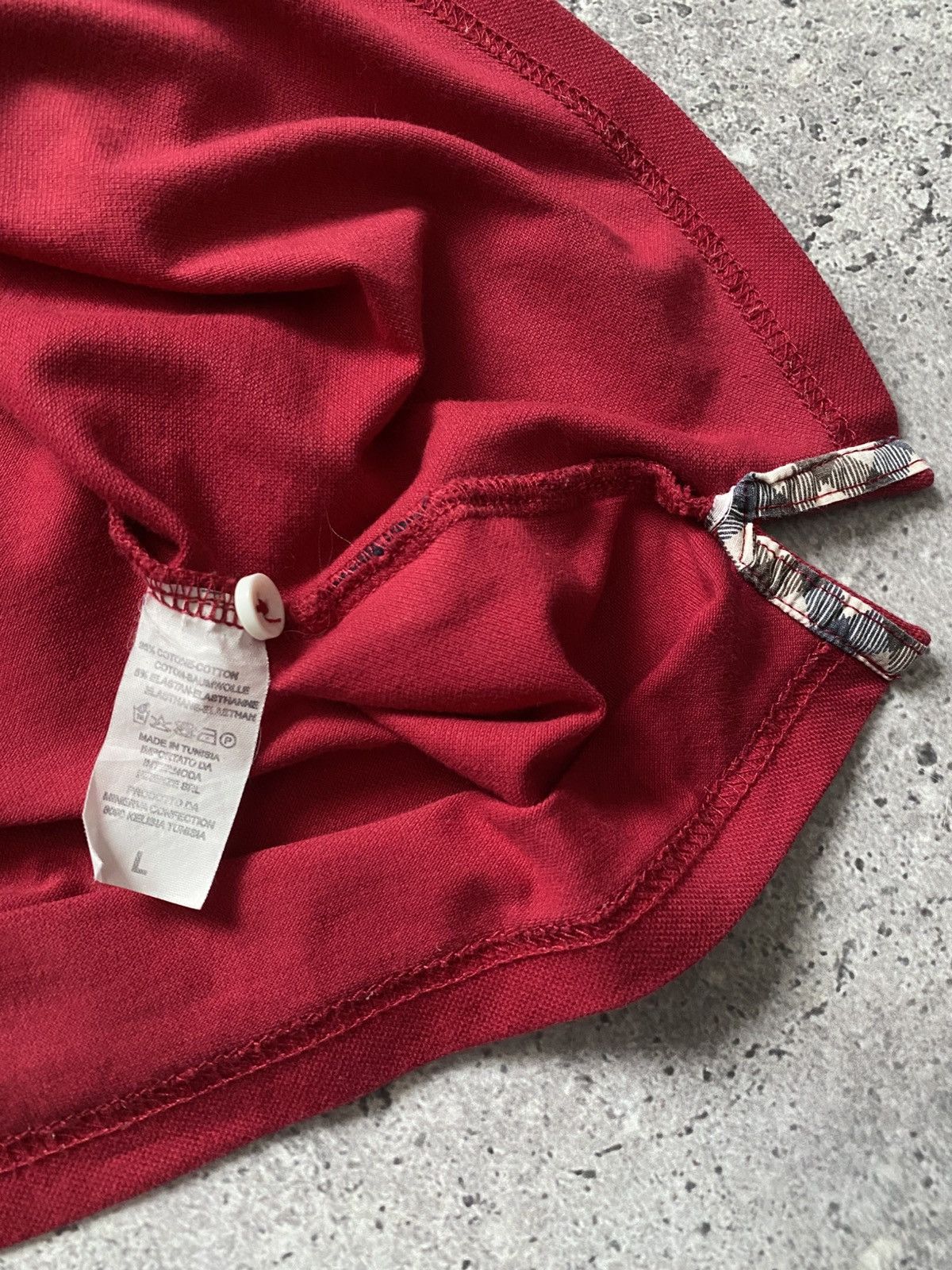 Aquascutum Aquascutum London T-Shirt Polo Men’s Size L Red Short Sleeve Size US L / EU 52-54 / 3 - 6 Thumbnail