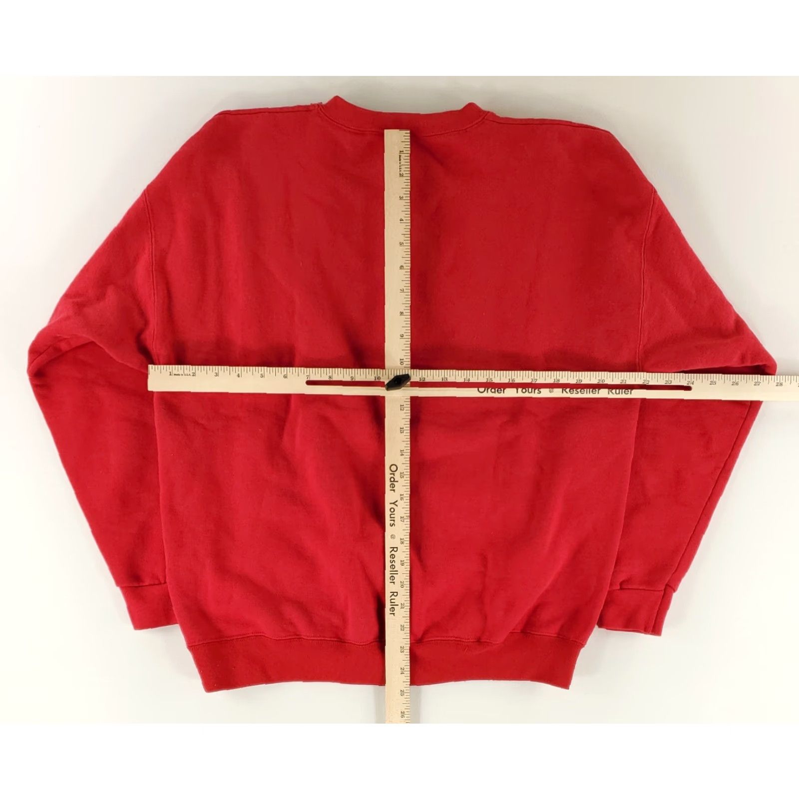 Logo 7 VINTAGE Kansas City Chiefs Sweatshirt Logo 90s Red Made USA Mens M Size US M / EU 48-50 / 2 - 5 Thumbnail