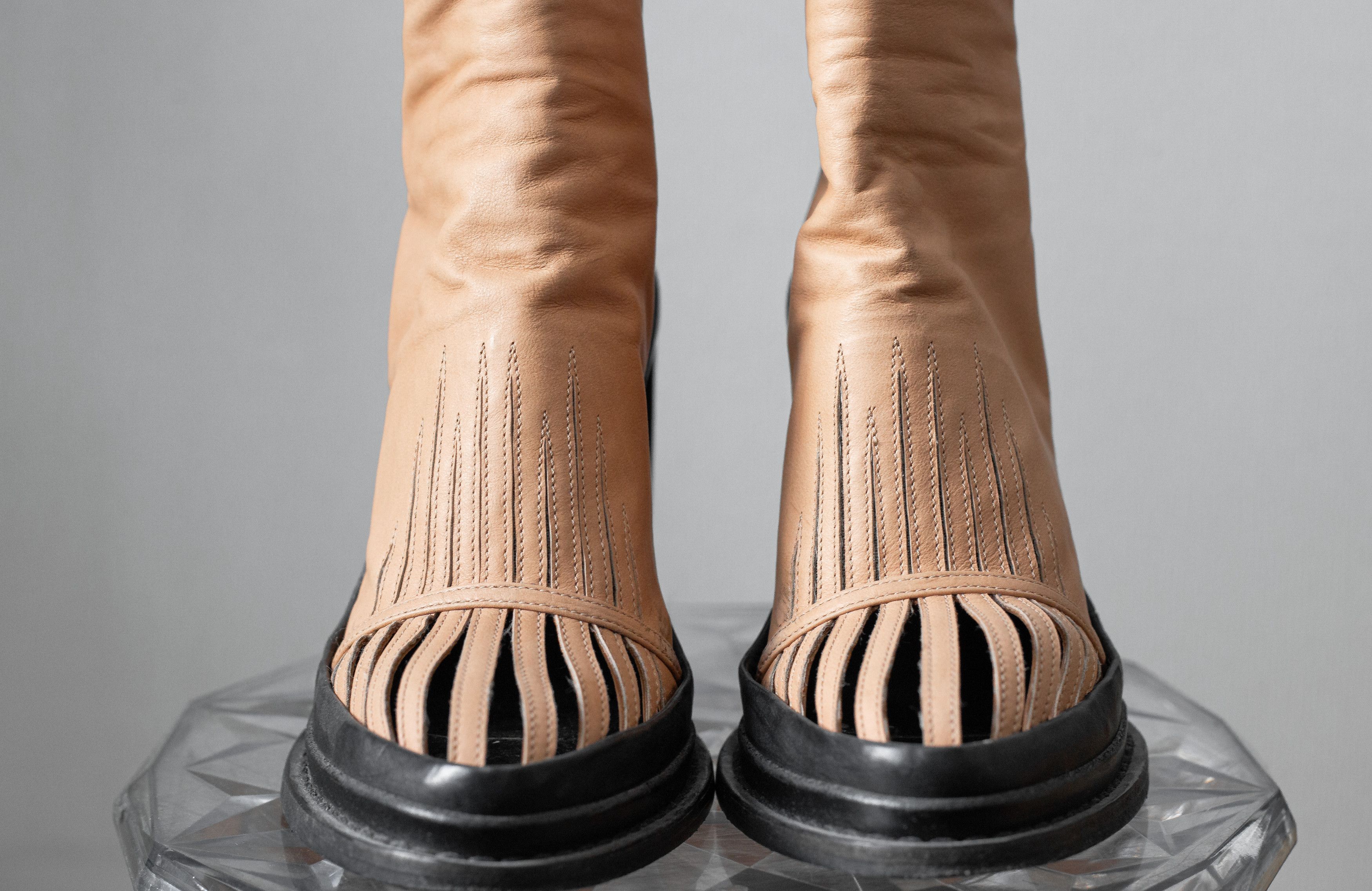 Ann Demeulemeester 2014SS leather boots Size US 8.5 / IT 38.5 - 6 Thumbnail