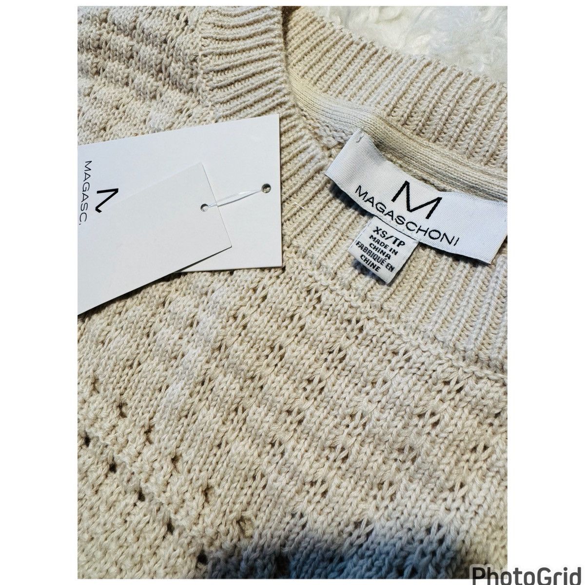 Magaschoni Open Stitch Top