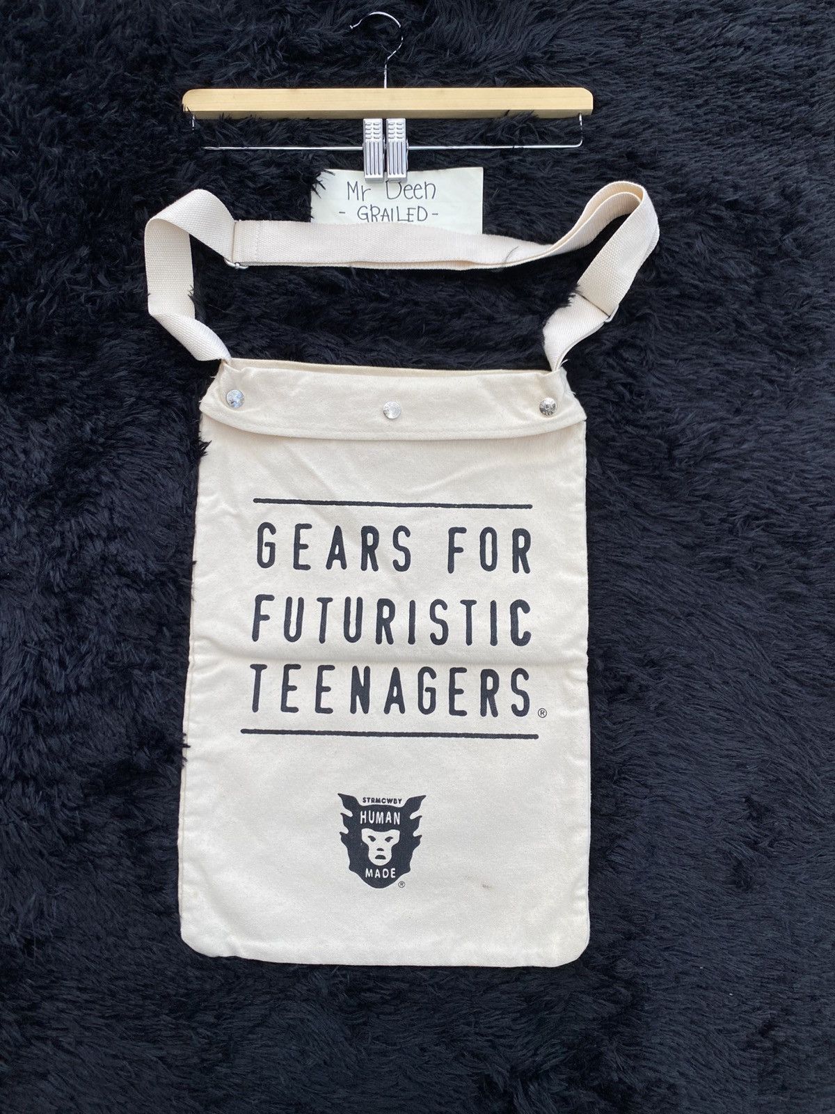 Human Made HUMAN MADE NIGO BRAND 2 WAY SHOULDER BAG Size ONE SIZE - 10 Thumbnail