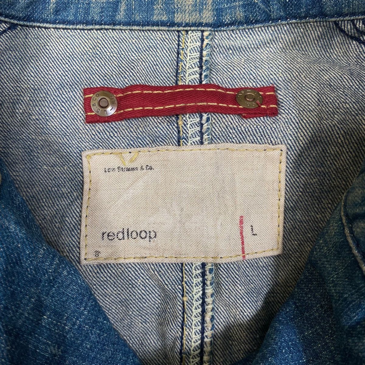 Levi's Vintage LEVI’S STRAUSS Redloop Workwear Casual Jeans Jacket Size US L / EU 52-54 / 3 - 8 Thumbnail