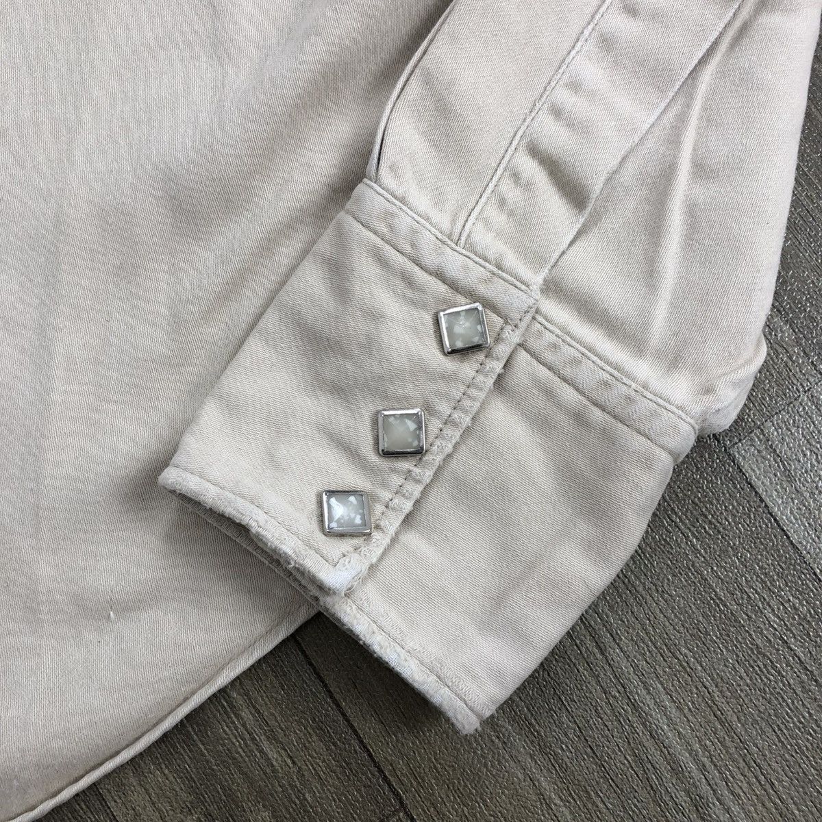 Japanese Brand × Sugar Cane × Toyo Enterprises 1990s Sugar Cane Toyo Enterprise Chambray Western Shirt Size US M / EU 48-50 / 2 - 12 Thumbnail