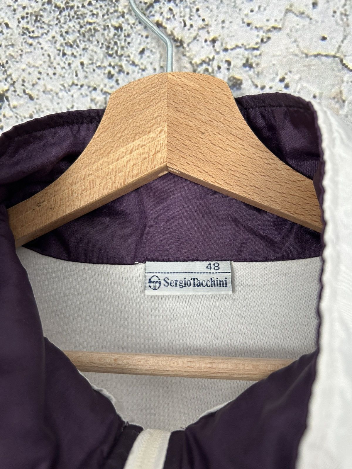 Sergio Tacchini Vintage Sergio Tacchini 90s Light Nylon Jacket Football Rare Size US L / EU 52-54 / 3 - 6 Thumbnail