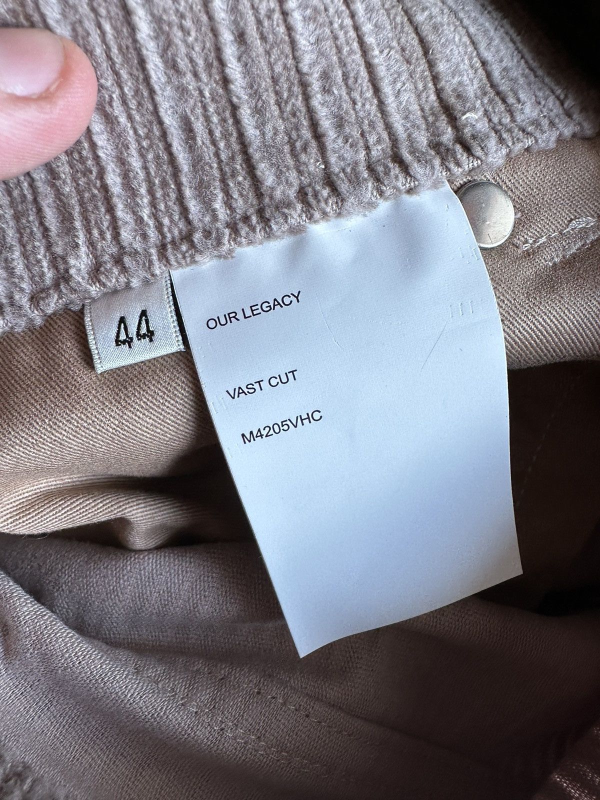 Our Legacy Vast cut corduroy pants Size US 30 / EU 46 - 9 Thumbnail