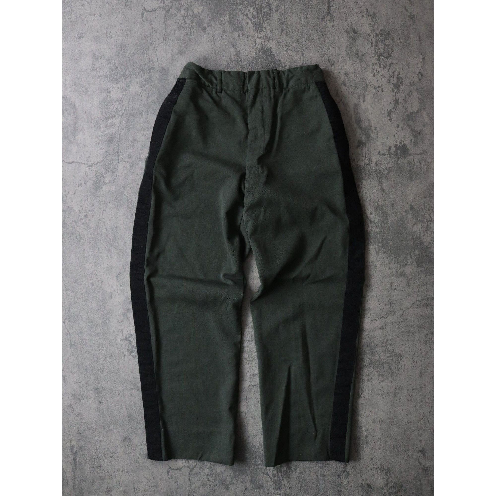 Japanese Brand × Vintage 70s 80s Vintage Uniform Pants Striped Size US 28 / EU 44 - 1 Thumbnail