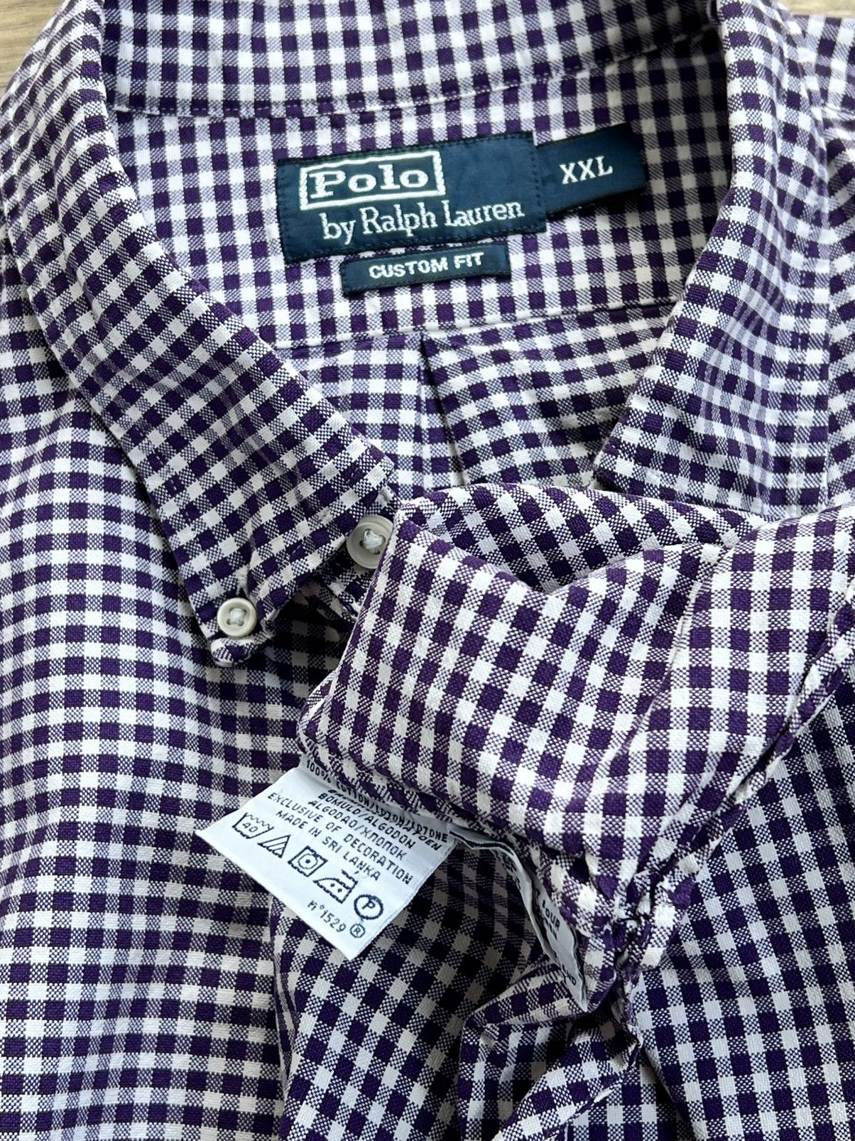 Polo Ralph Lauren Polo Ralph Lauren Shirt Long Sleeve Plaid Button-Up Size US XXL / EU 58 / 5 - 3 Thumbnail