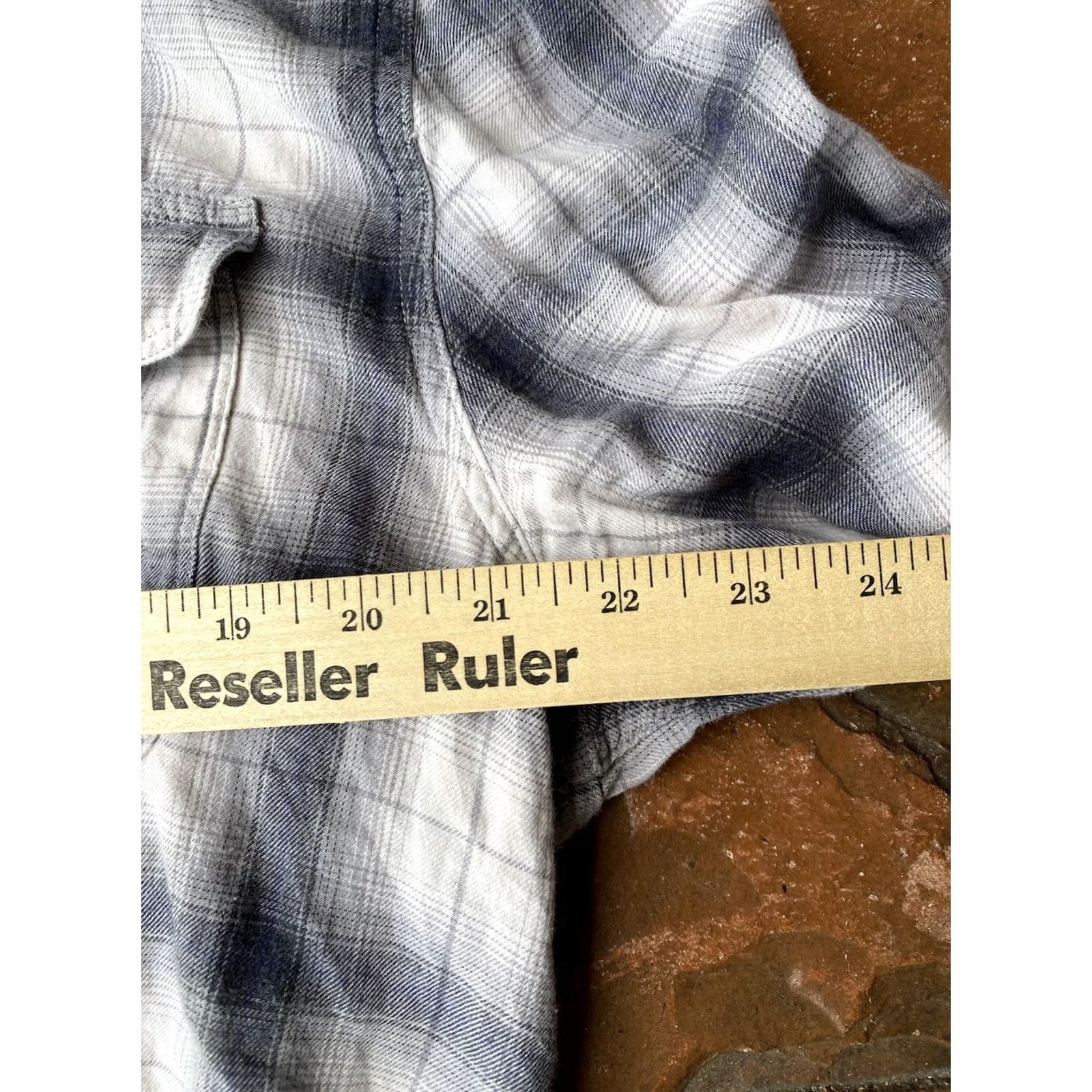 Lucky Brand Lucky Brand Western Shirt Men's XL Classic Fit Long Sleeve Pearl Snap Plaid Size US XL / EU 56 / 4 - 7 Thumbnail