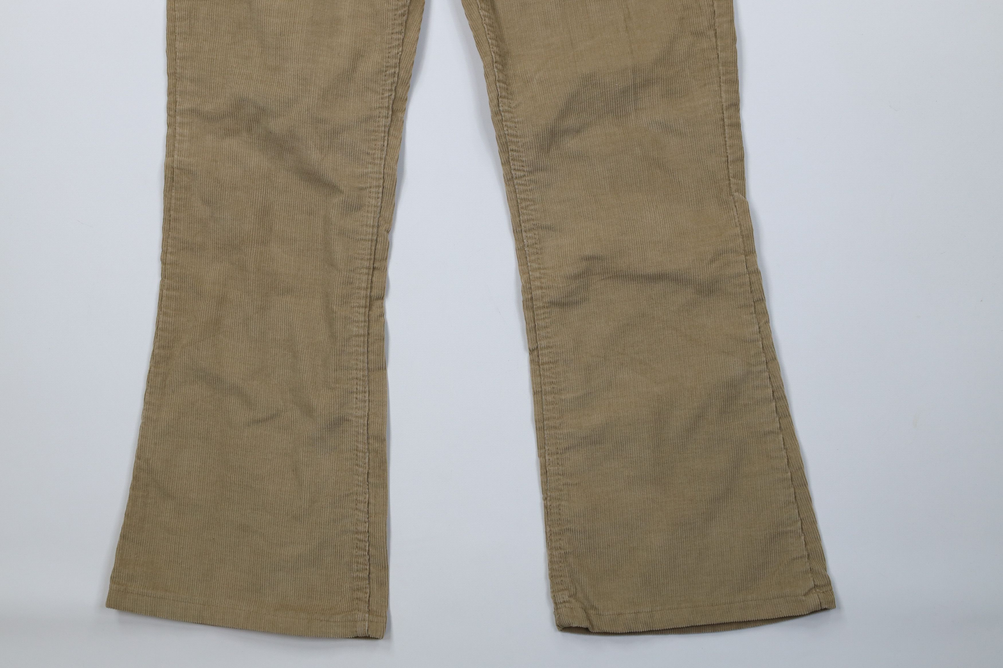 Vintage Vintage 70s Streetwear Wide Leg Corduroy Chino Pants USA Size US 30 / EU 46 - 4 Thumbnail