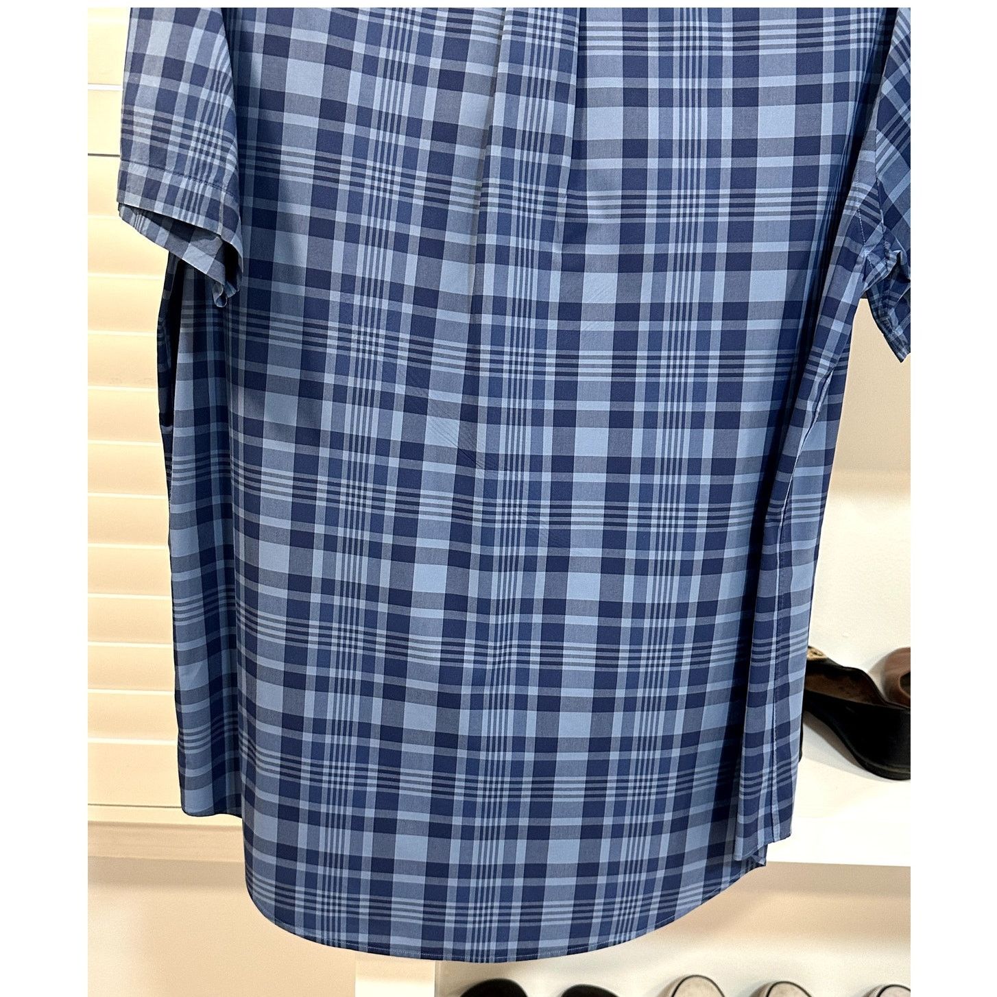 Ralph Lauren Ralph Lauren VTG Blue Plaid Button Down 100% Cotton Shirt L Size US L / EU 52-54 / 3 - 6 Thumbnail