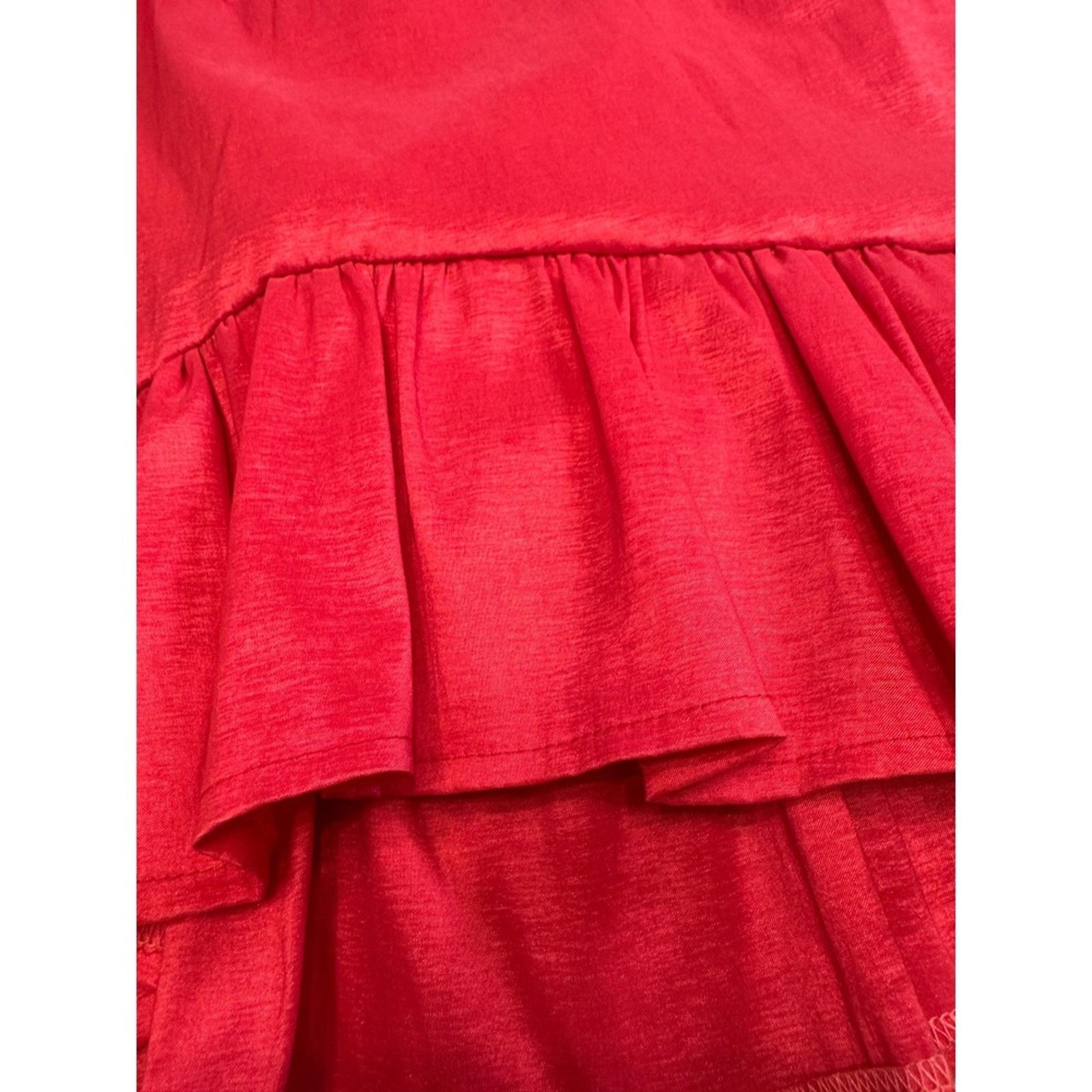 IRAK IRA Pink Set Puff Sleeve Crop Top Ruffle Hem Skirt M Size M / US 6-8 / IT 42-44 - 8 Thumbnail