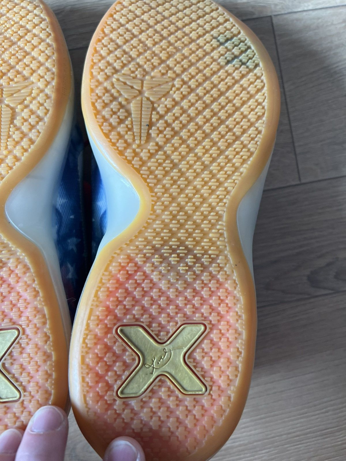Nike × Vintage Nike Kobe 10 independence day Size US 6 / EU 39 - 13 Thumbnail
