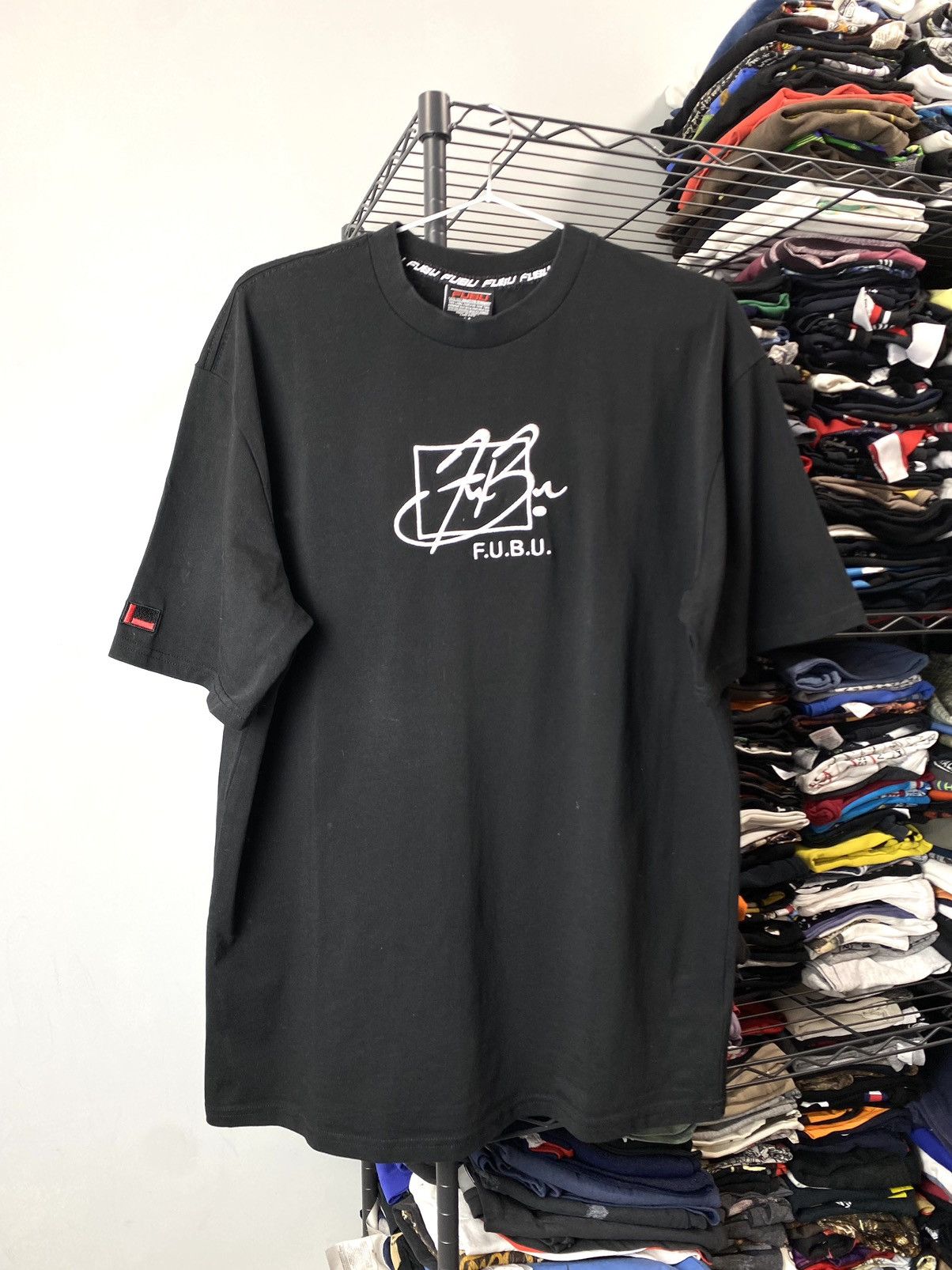 Fubu Vintage Fubu T Shirt Hype Hip Hop Wu Wear Eminem 2pac Size US M / EU 48-50 / 2 - 1 Thumbnail