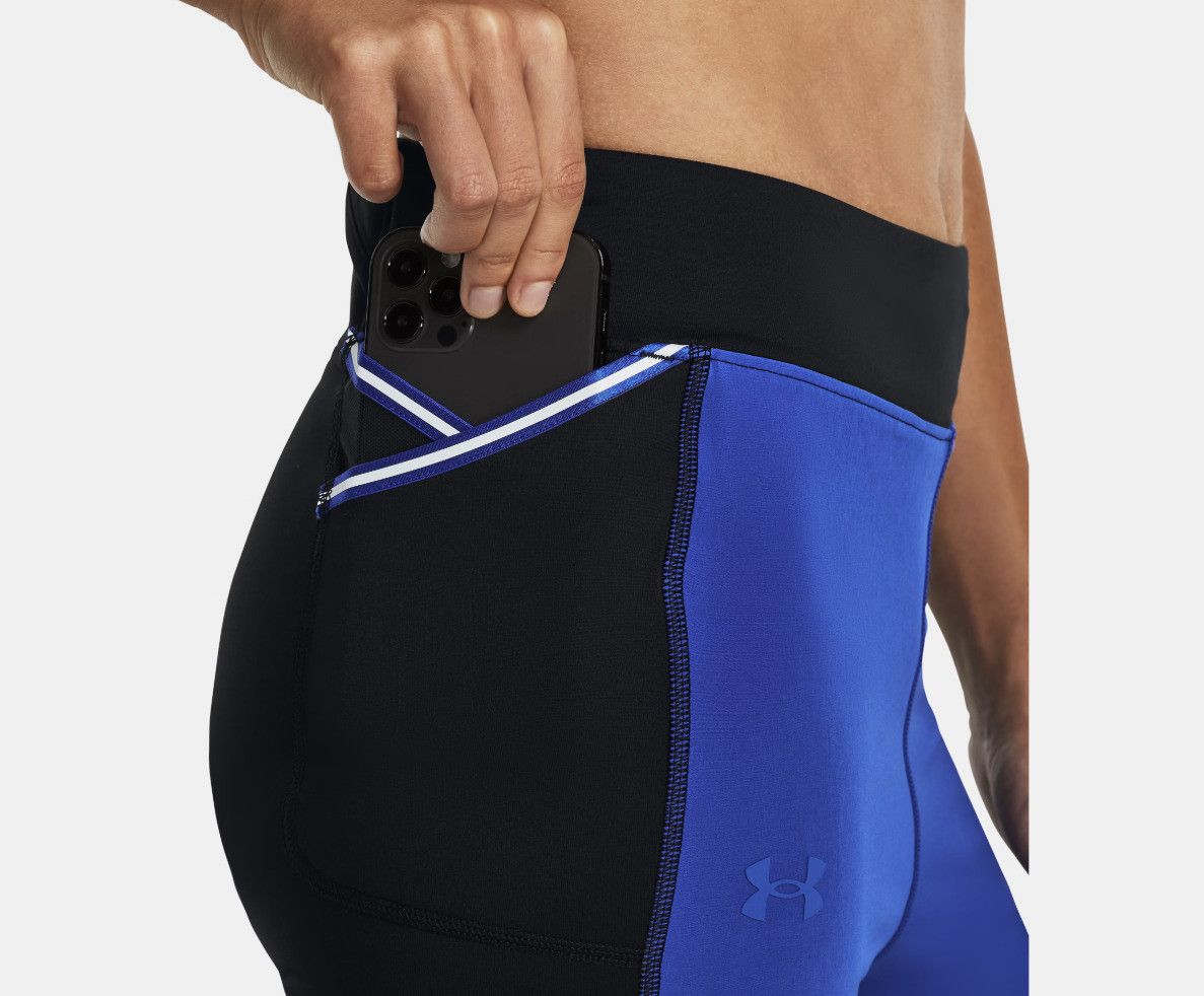 Under Armour Under Armour 1379342 UA Qualifier Cold Tights ( XS ) Size 26" / US 2 / IT 38 - 2 Thumbnail