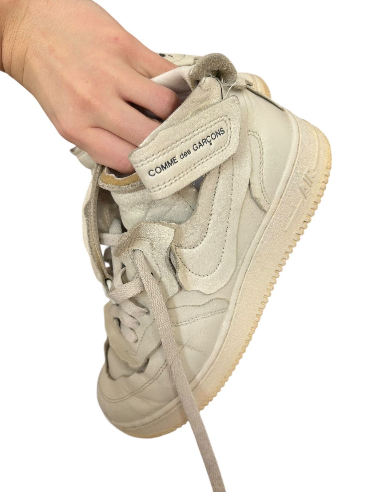 Comme des Garcons × Nike Nike X Cdg high top sneakers Size US 5.5 / EU 38 - 4 Thumbnail