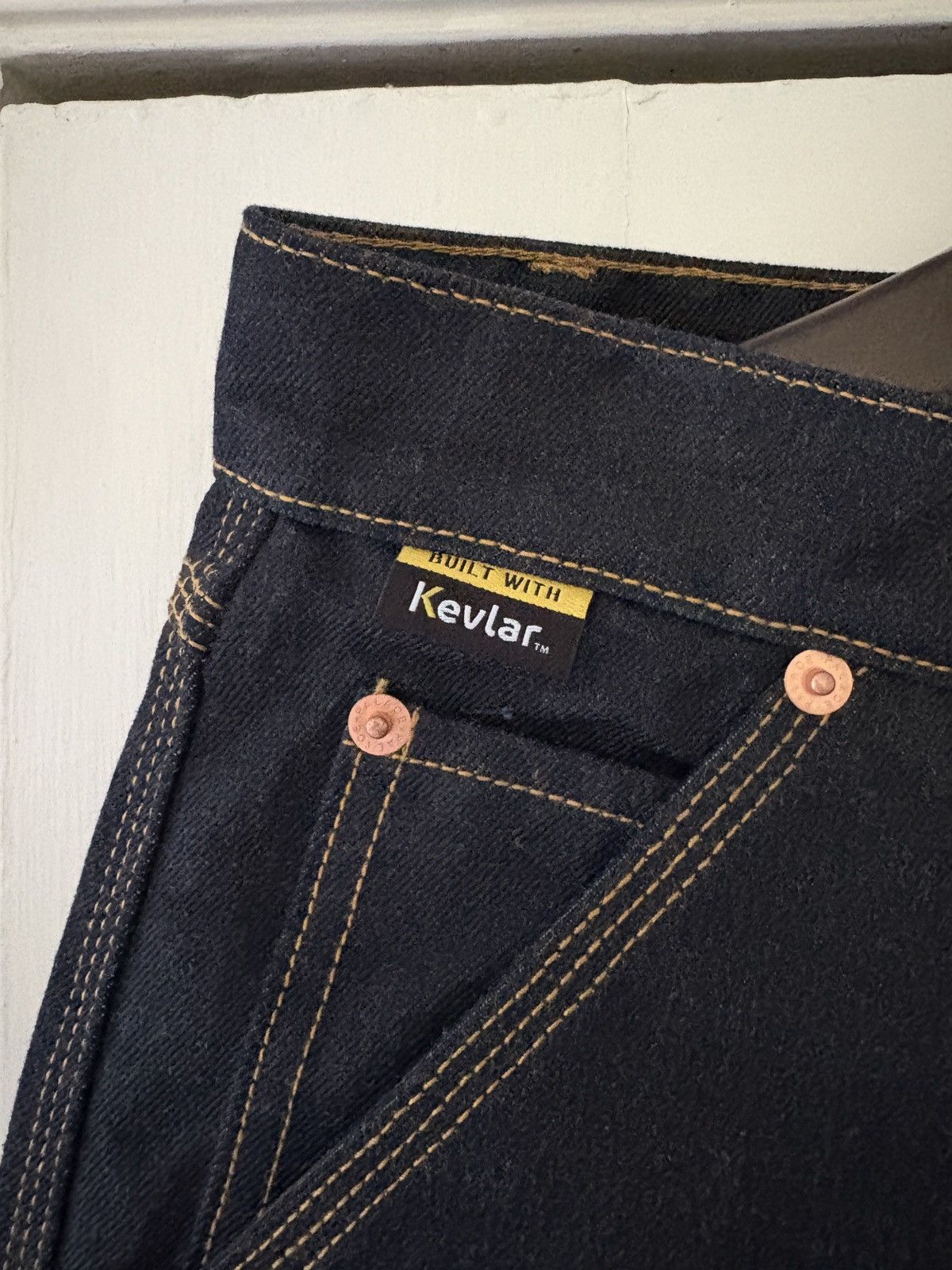 Palace Kevlar Double Panel Indigo Jeans Size US 32 / EU 48 - 4 Thumbnail