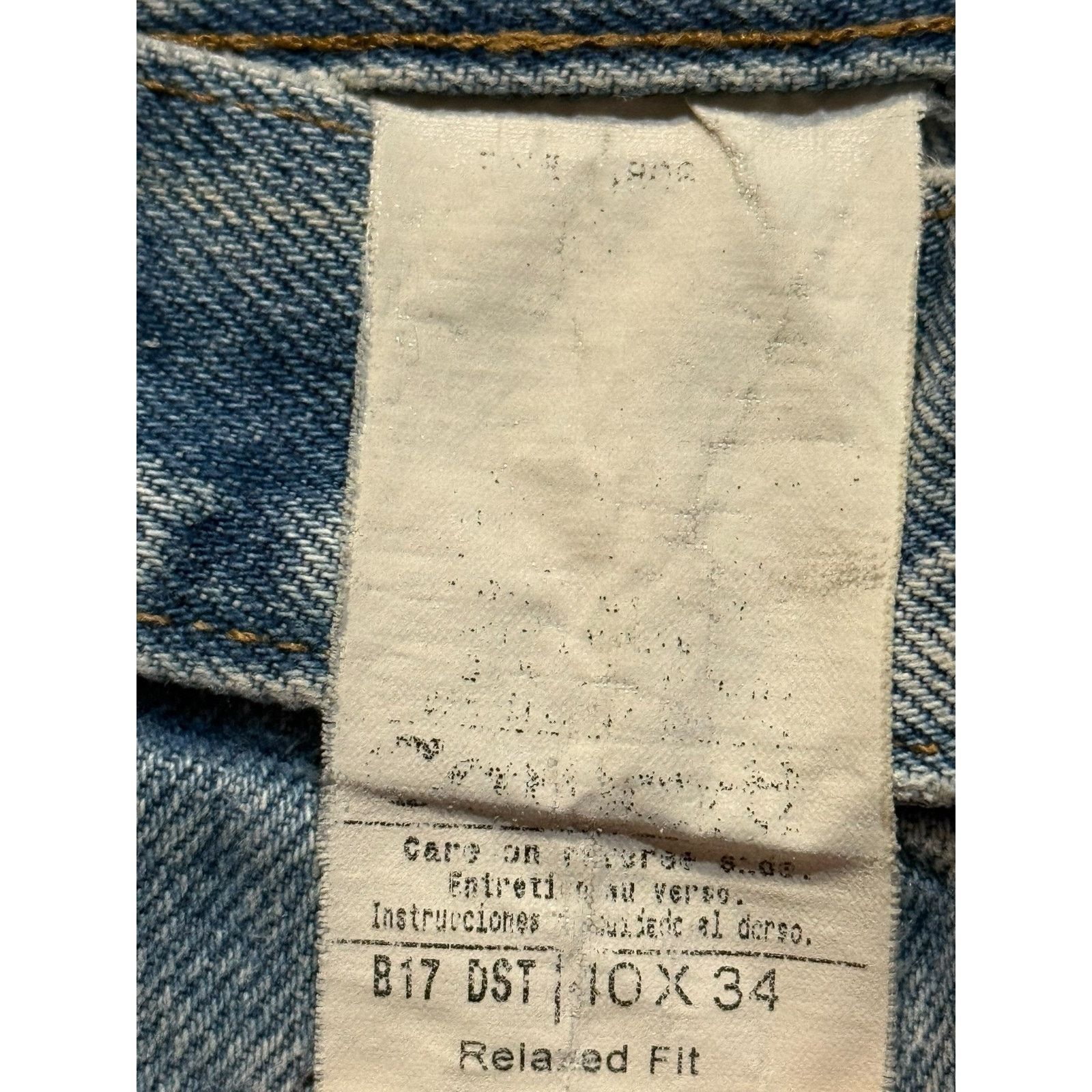 Carhartt Vintage Carhartt B17 Relaxed Fit Jeans Men’s 40x32 Denim Size US 40 / EU 56 - 10 Thumbnail