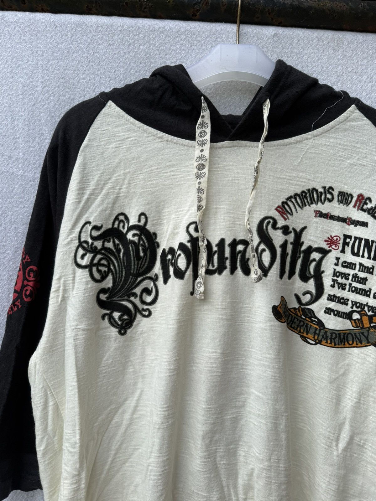 Yohji Yamamoto Bullet Noise Yakuza Girl Hoodie Size US L / EU 52-54 / 3 - 5 Thumbnail