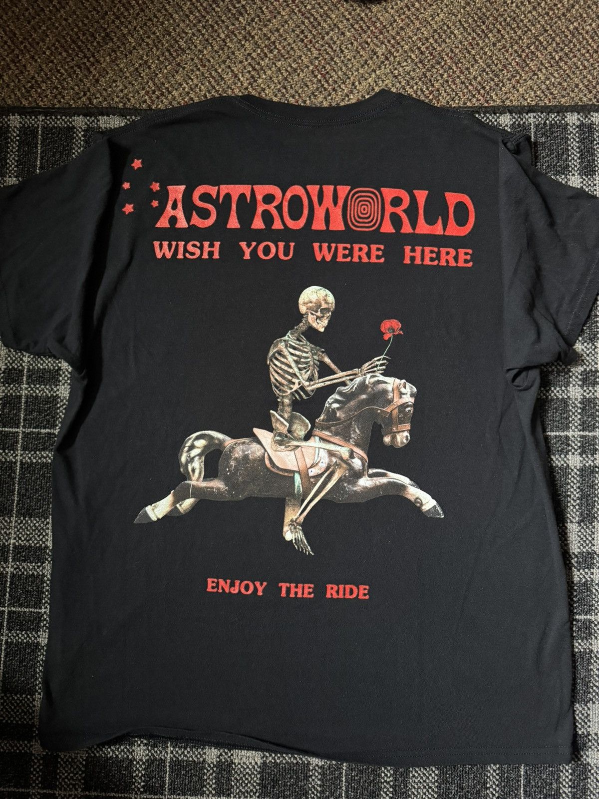 Travis Scott Travis Scott “Enjoy the Ride” 2018 Astroworld Tour Shirt Size US L / EU 52-54 / 3 - 2 Thumbnail