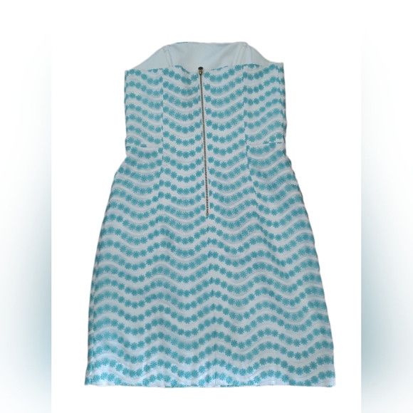 Lilly Pulitzer Lilly Pulitzer Leavens embroidered strapless dress 0 Size XS / US 0-2 / IT 36-38 - 4 Thumbnail