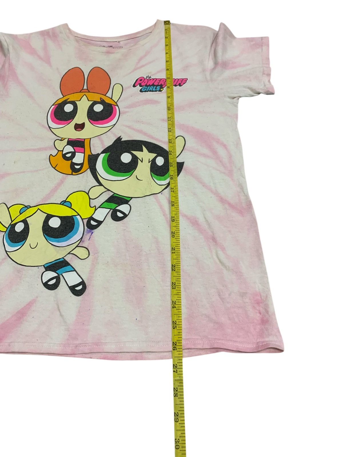 Cartoon Network Rare Cartoon Network Power Puff Girls Tye Dye T Shirt Size US S / EU 44-46 / 1 - 8 Thumbnail