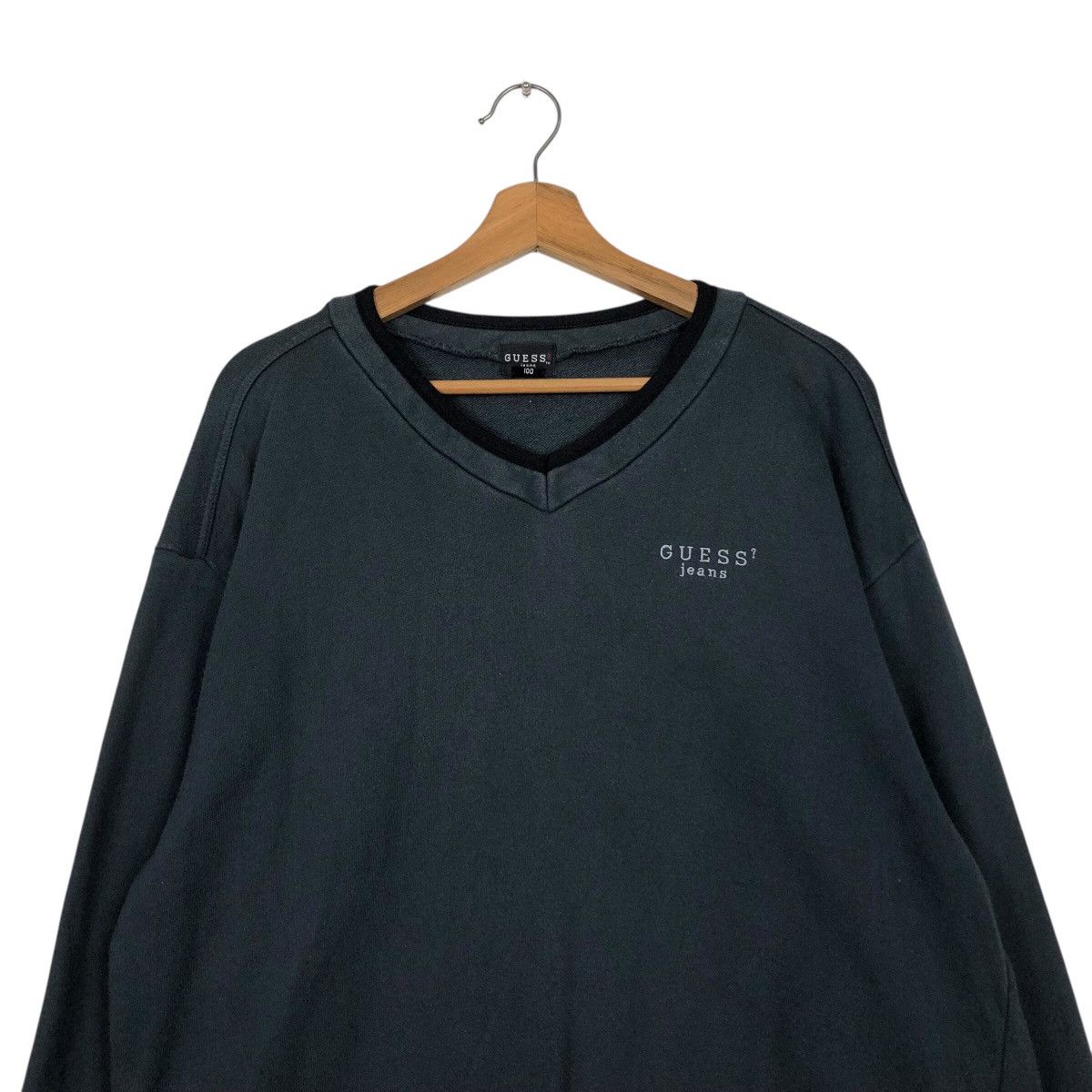 Guess × Japanese Brand × Vintage 📌Vintage Sweatshirt Crewneck Guess Jeans Big Logo Size US M / EU 48-50 / 2 - 4 Thumbnail