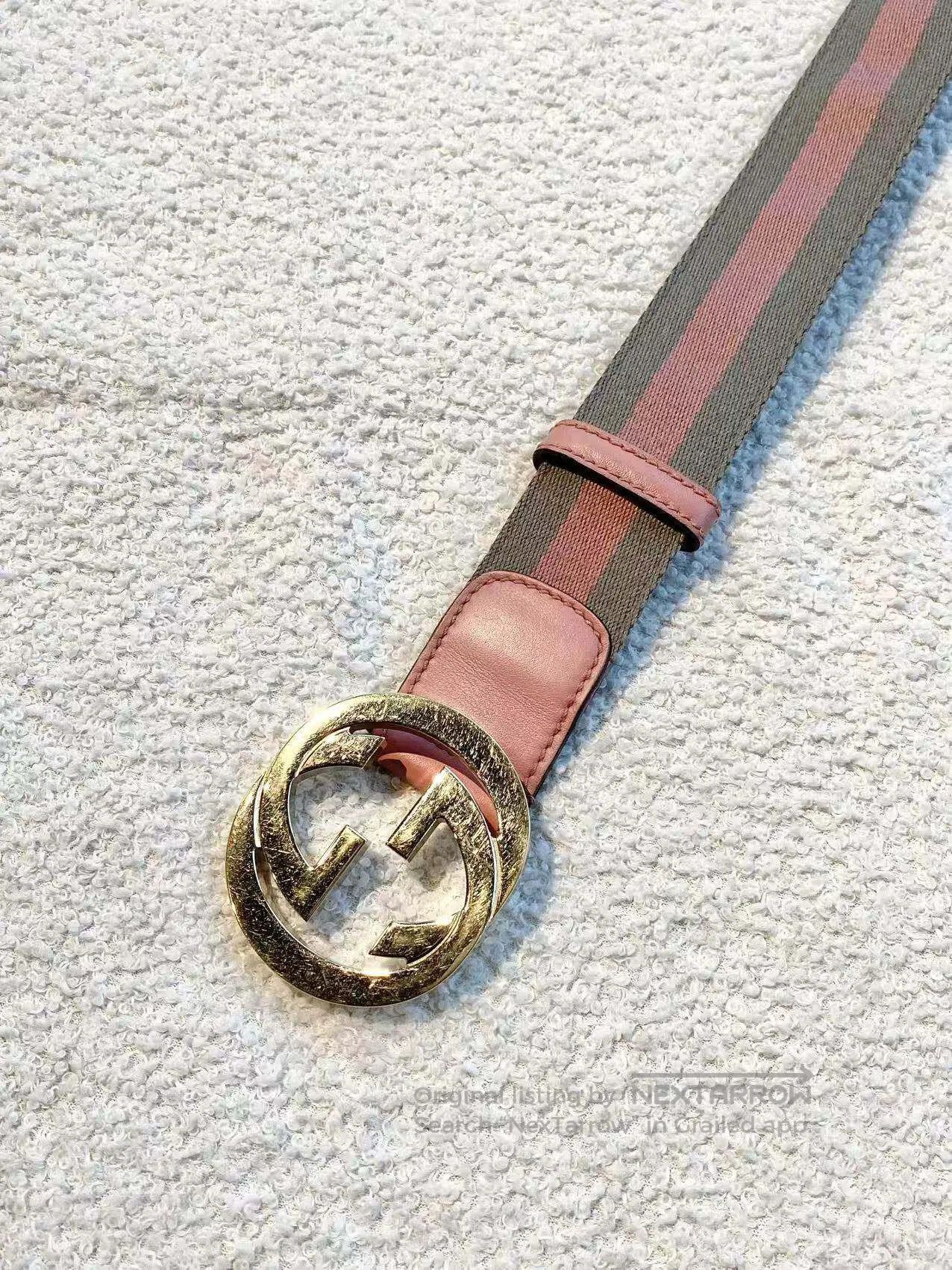 Gucci Guicci Double G gold buckle belt| Size ONE SIZE - 3 Thumbnail