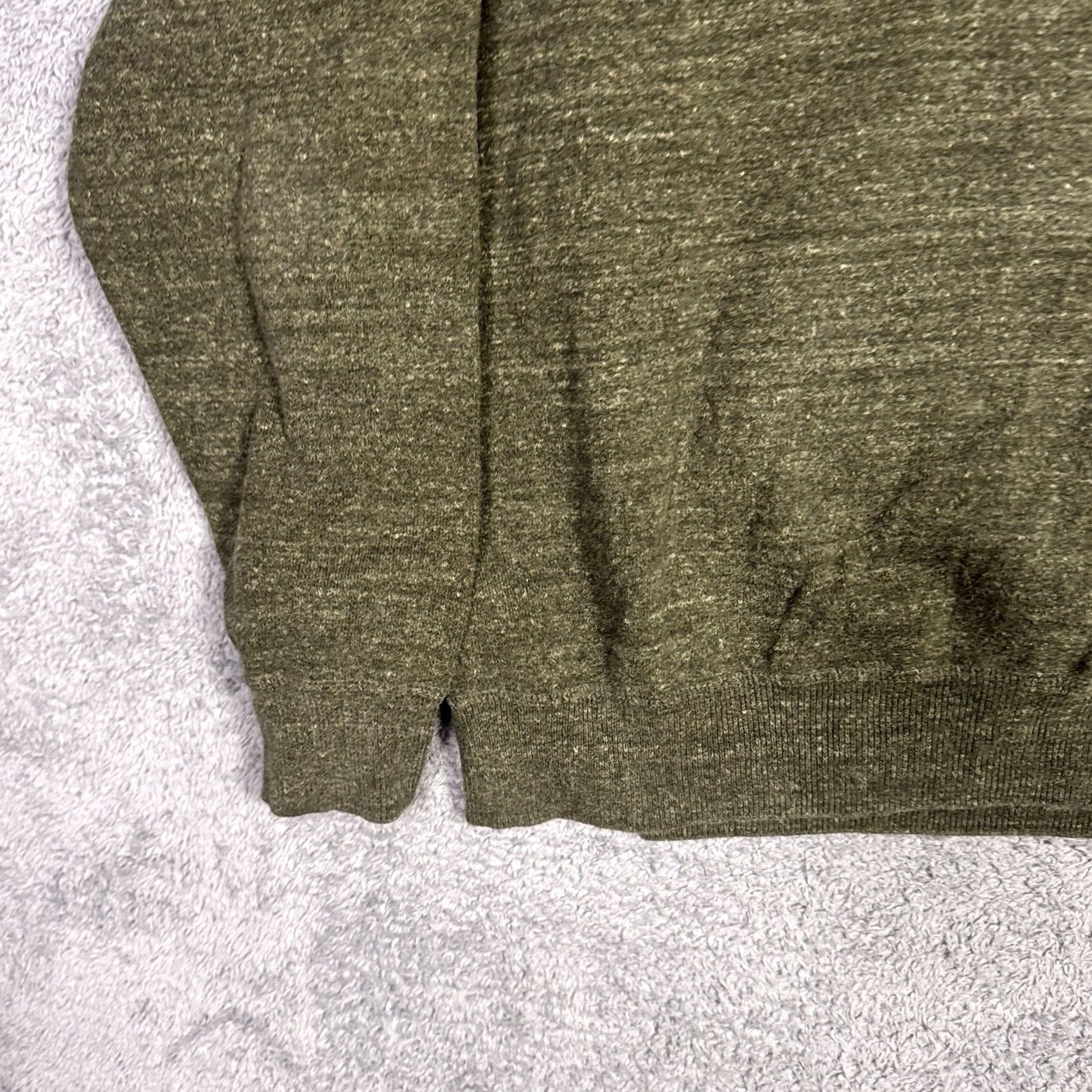 Polo Ralph Lauren VINTAGE Polo Ralph Lauren Sweatshirt Mens XXL 2XL Crewneck Knit Pullover Sweater Cotton Green Size US XXL / EU 58 / 5 - 3 Thumbnail