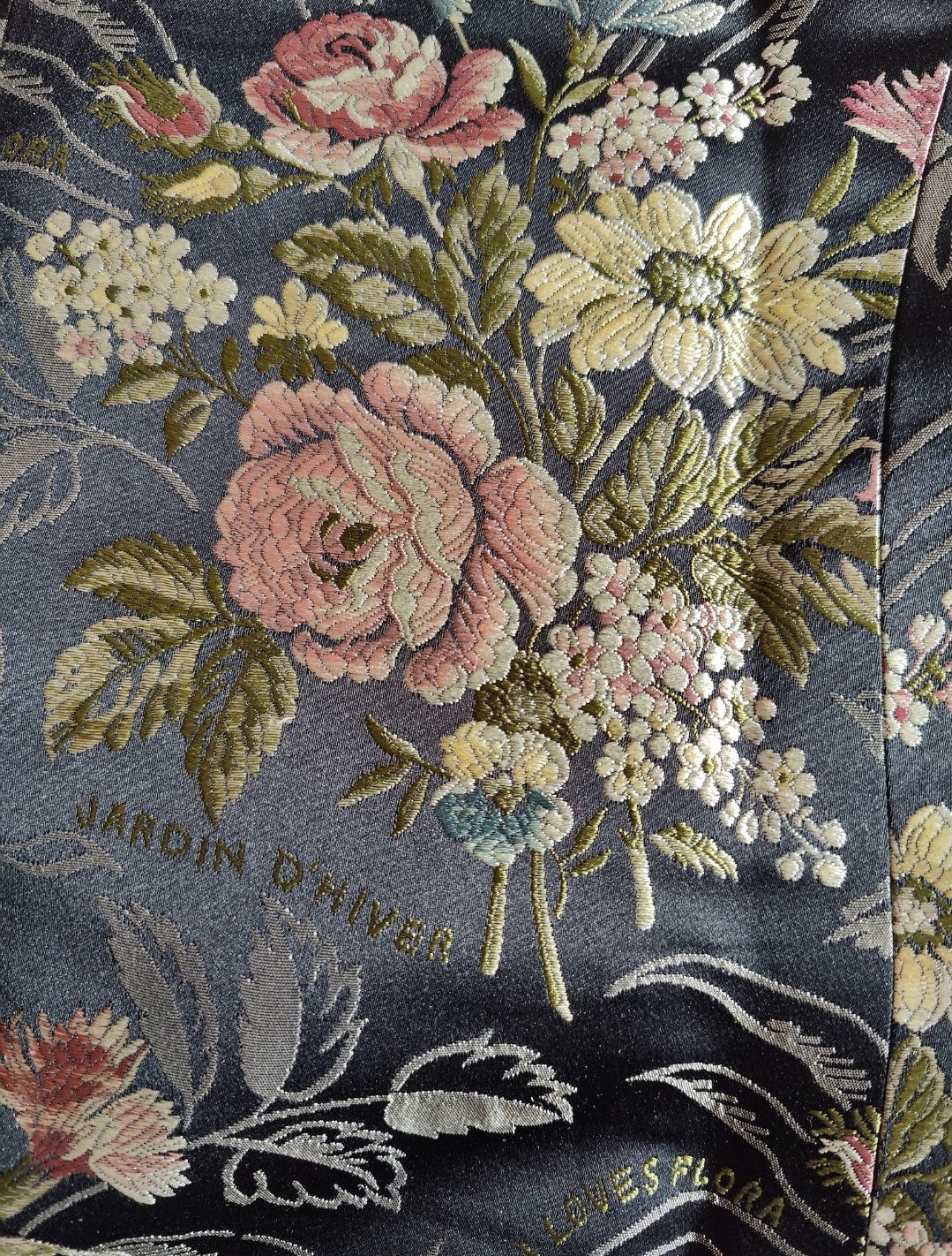 Gucci Gucci Silk Floral Jacquard Jacket Size 52R - 17 Thumbnail