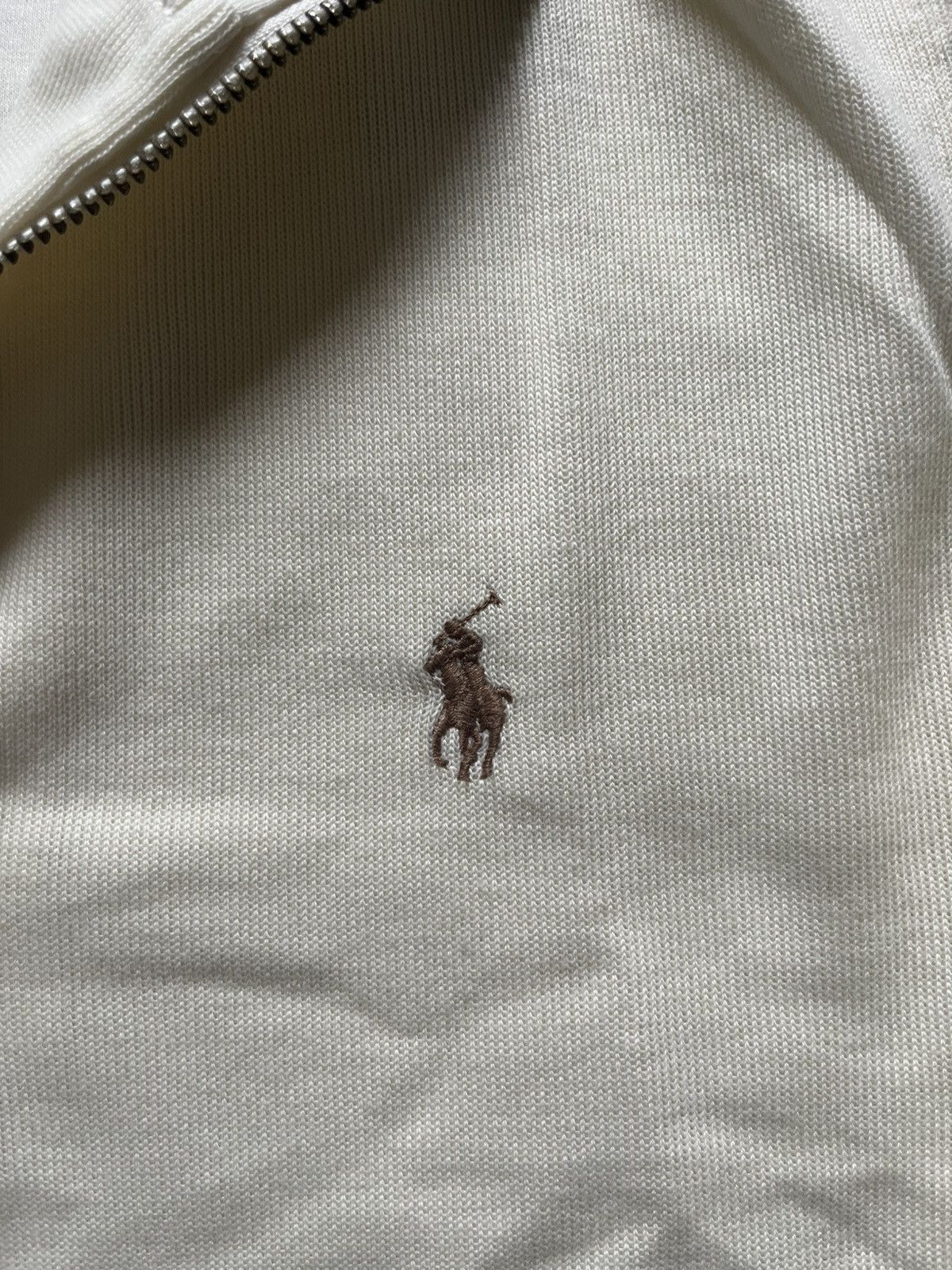 Polo Ralph Lauren Polo Ralph Lauren – Beige, col zippé Size US M / EU 48-50 / 2 - 2 Thumbnail