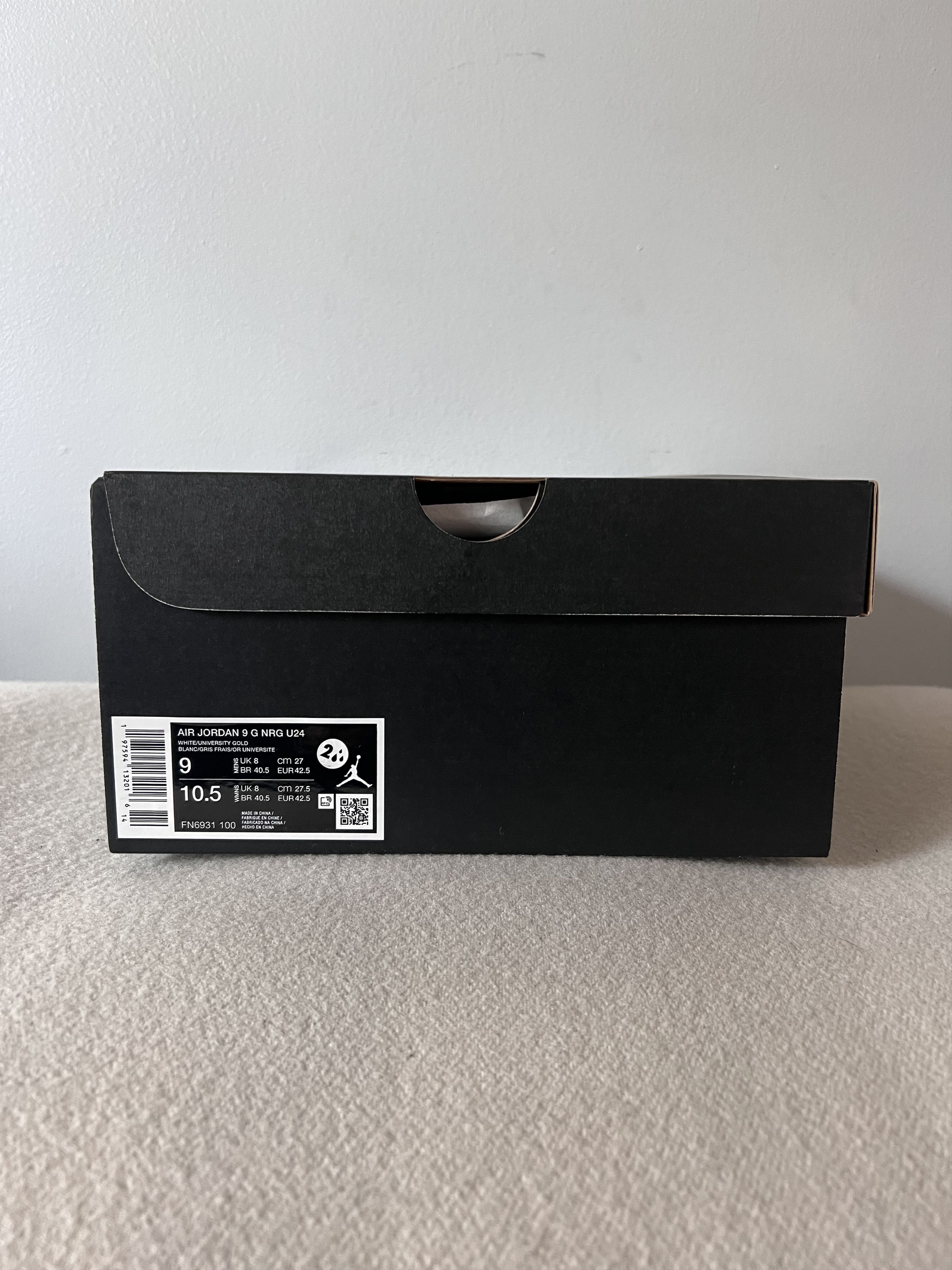 Jordan Brand Jordan 9 Low Golf US Open in White Grey Size US 9 / EU 42 - 8 Thumbnail