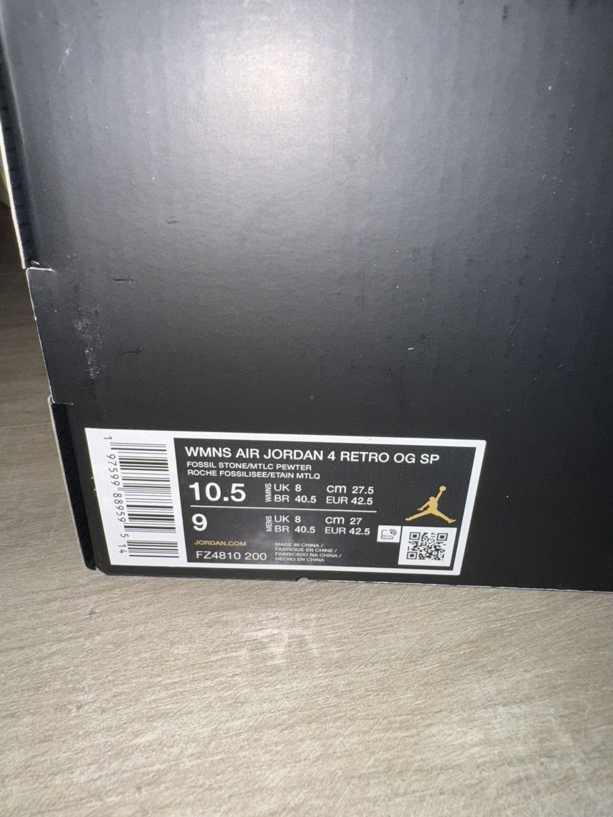 Jordan Brand Jordan 4 a ma maniére Size US 9 / EU 42 - 17 Thumbnail