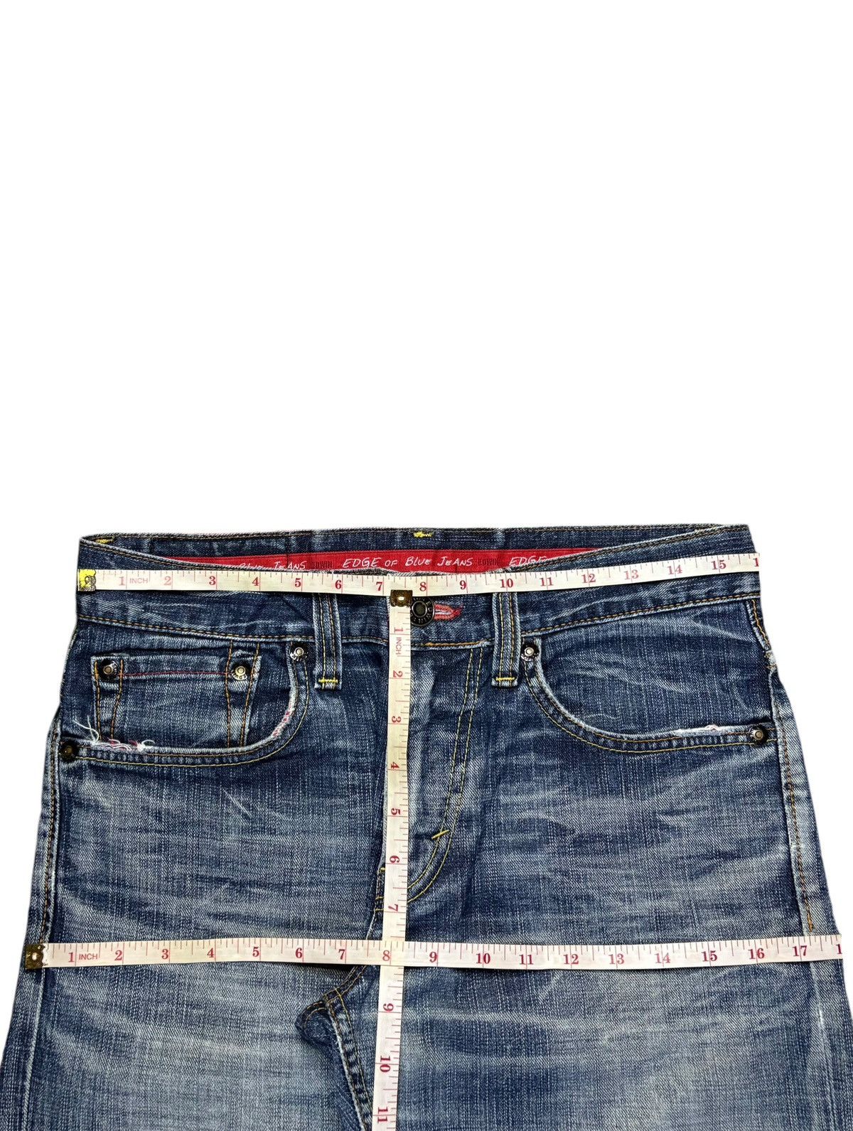 Edwin × Japanese Brand Vintage Japanese Edwin 503 Faded Wash Loose Jeans Size US 32 / EU 48 - 12 Thumbnail