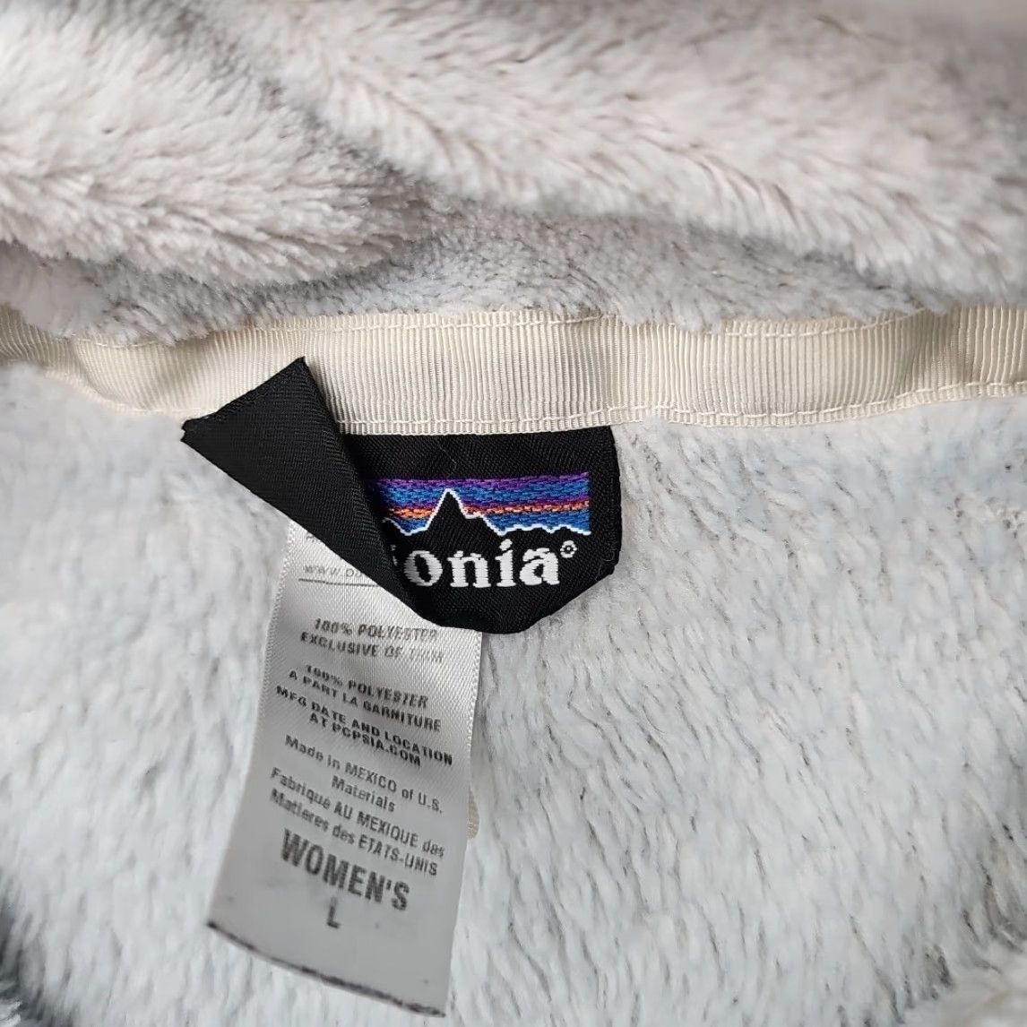 Patagonia Patagonia Sweater Women L Lite Blue Re-Tool Fleece 1/4 Snap Pullover Top Size L / US 10 / IT 46 - 5 Thumbnail