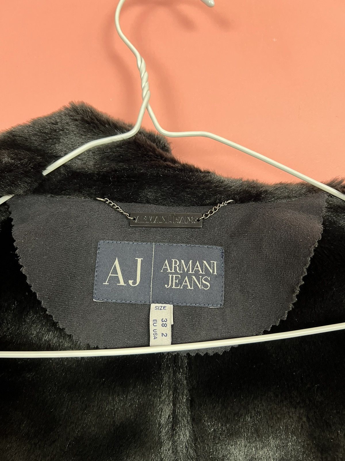 Giorgio Armani Armani jeans jacket y2k black women’s jacket Size XS / US 0-2 / IT 36-38 - 12 Thumbnail