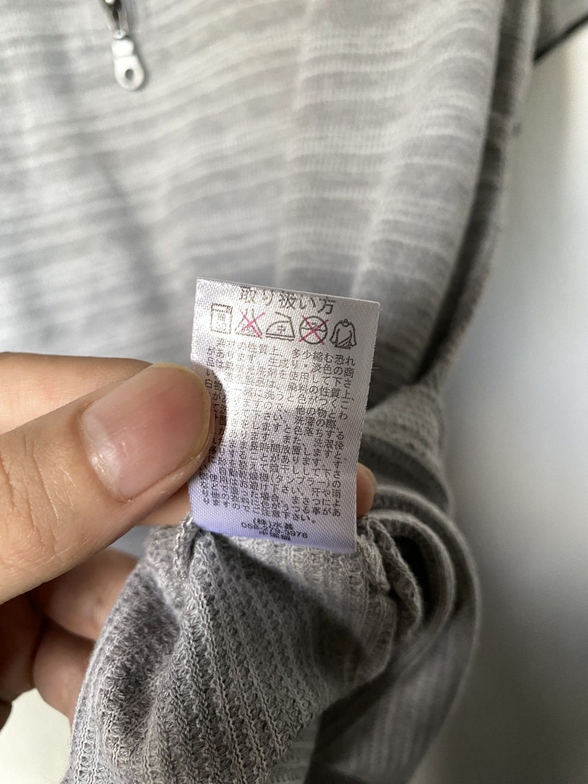 Beauty Beast × If Six Was Nine × Japanese Brand Nota Bene Double Layer Zip Button Tshirt Size US M / EU 48-50 / 2 - 7 Thumbnail