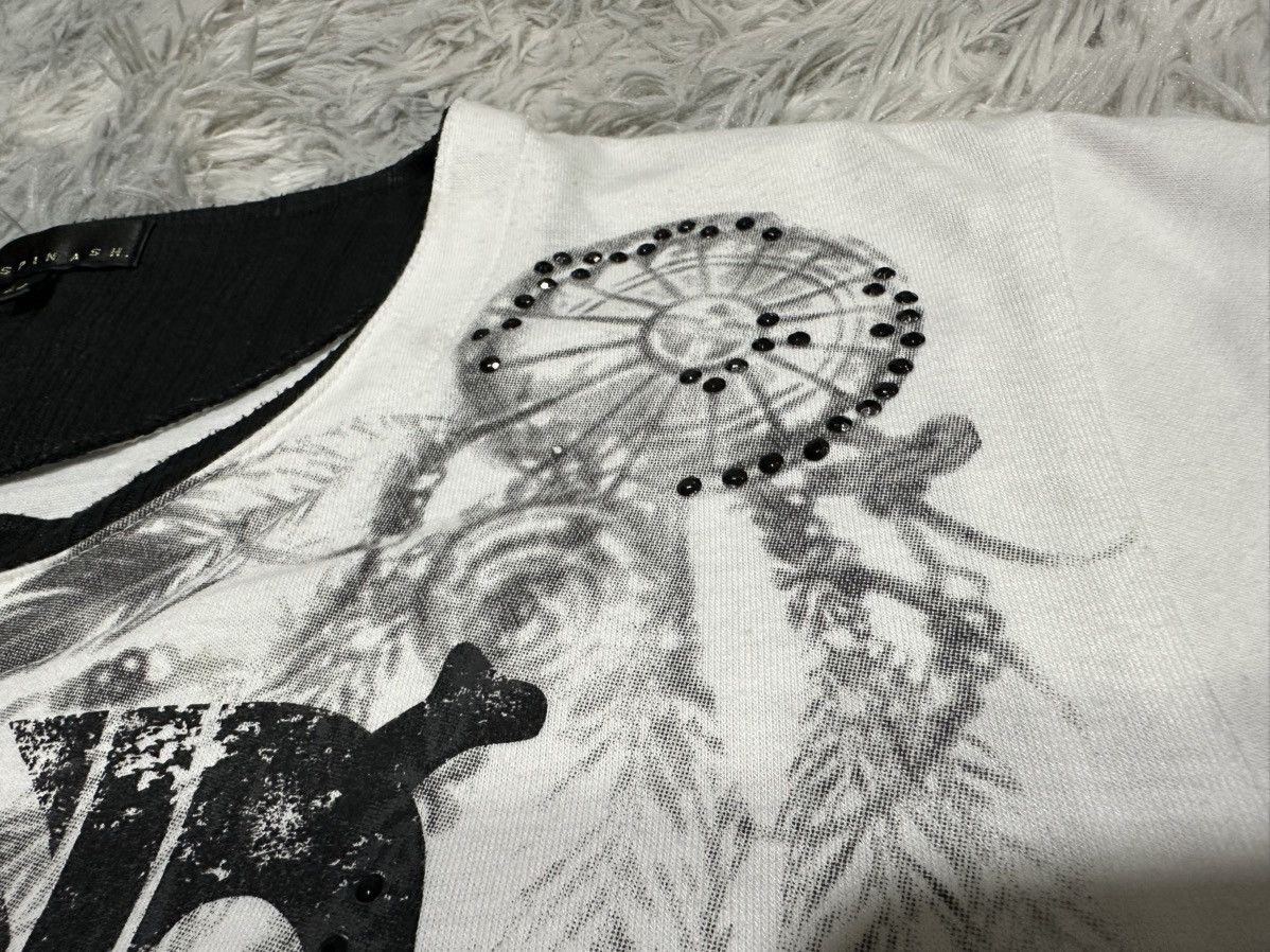 If Six Was Nine 🔥Sick Y2K Spinash Double Layer Zipper Poem Shirt Goth Punk Size US M / EU 48-50 / 2 - 4 Thumbnail