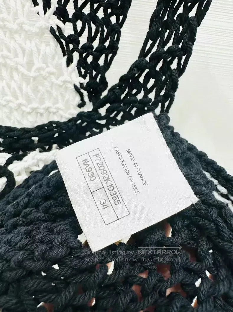 Chanel Chanel Mesh-woven peace pigeon vest Size XXS / US 00 / IT 34 - 7 Thumbnail