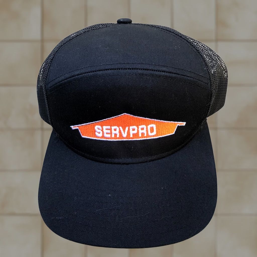Vintage PACIFIC HEADWEAR SERVPRO Trucker Hat Men's Black Adjustable Cap One Size Size ONE SIZE - 1 Thumbnail