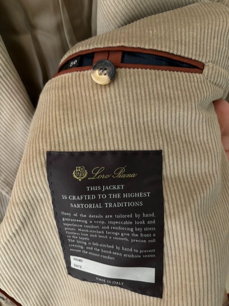 Loro Piana LORO PIANA Men's suit jackets Size XL / US 12-14 / IT 48-50 - 4 Thumbnail